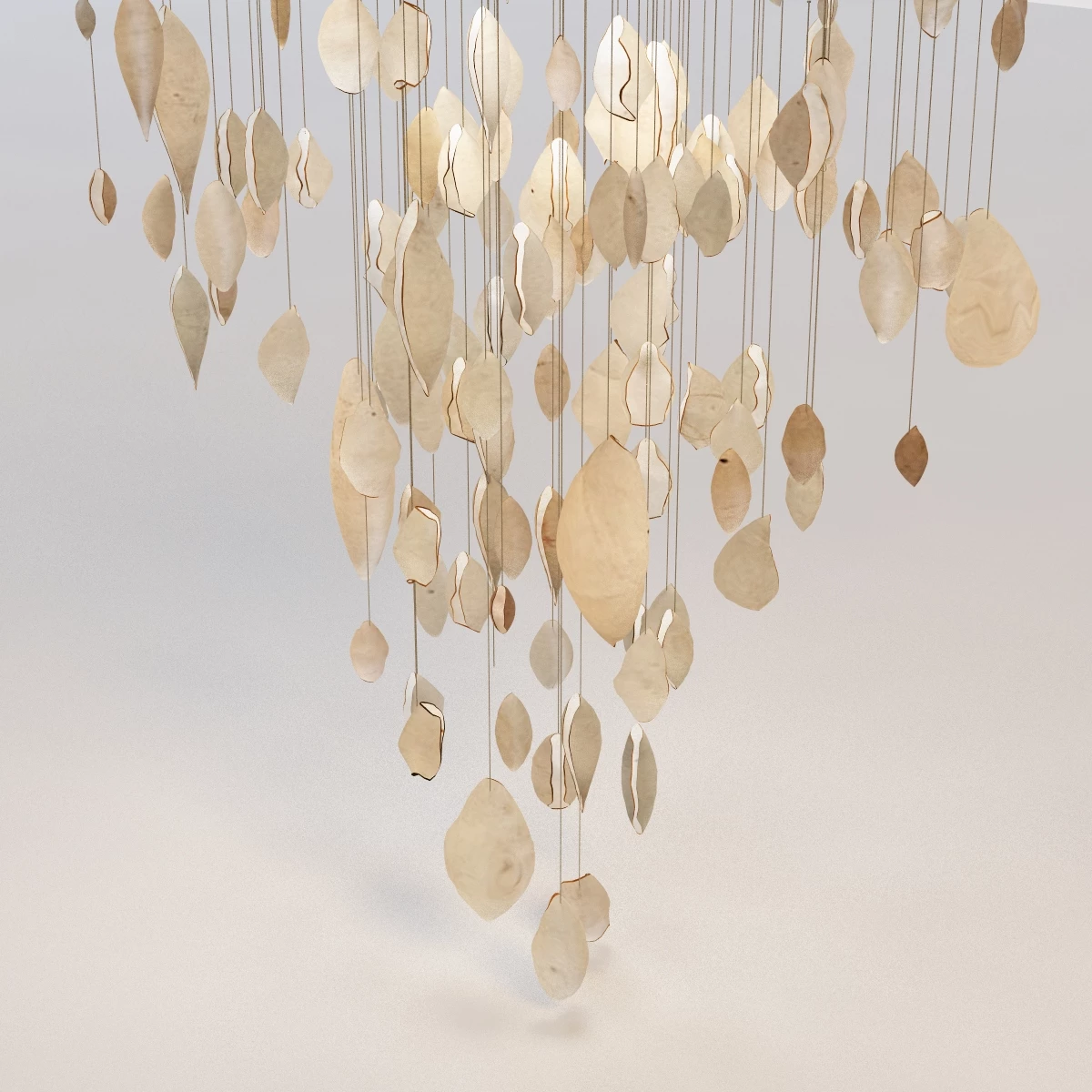 Up In The Clouds Chandelier 3D Model_06