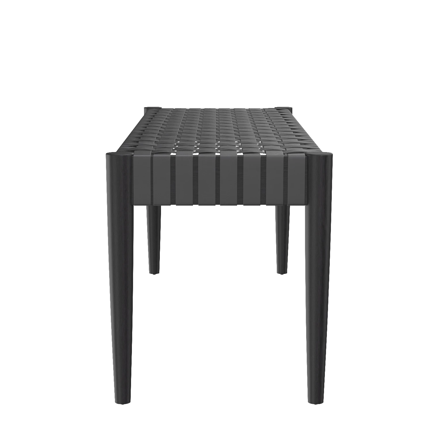 Amalia Leather Weave Bench BCH1001D 3D Model_03