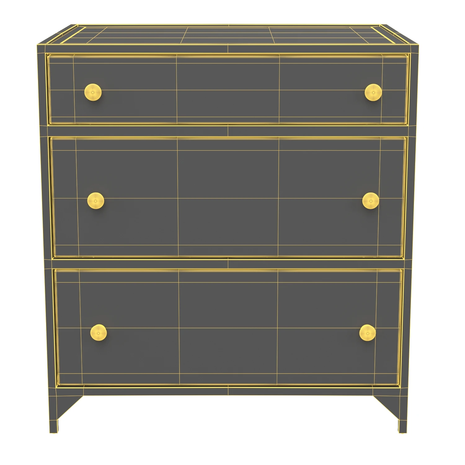 Belmont Storage Nightstand 104430-005 3D Model_07