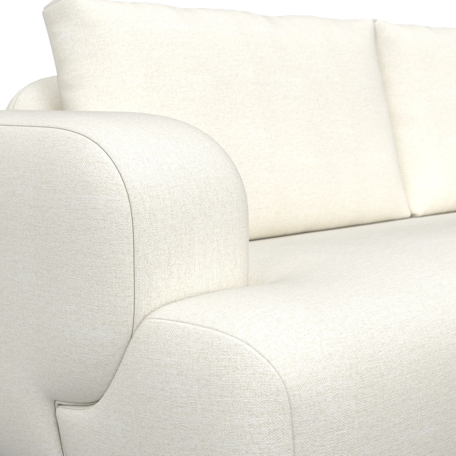 Benito Sofa-90in Plushtone Linen 3D Model_05