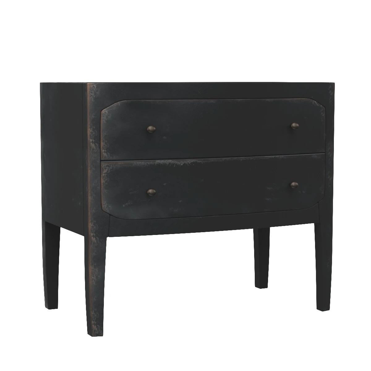 Blatchford 34 Nightstand Pottery Barn 3D Model_01