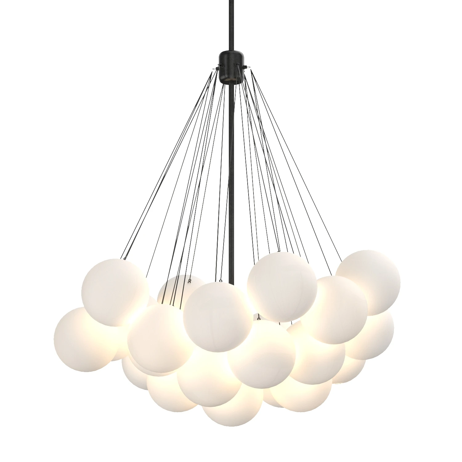 Bubble Chandelier 3D Model_03