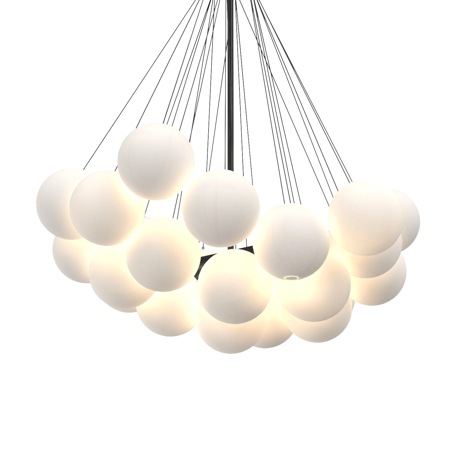 Bubble Chandelier 3D Model_04