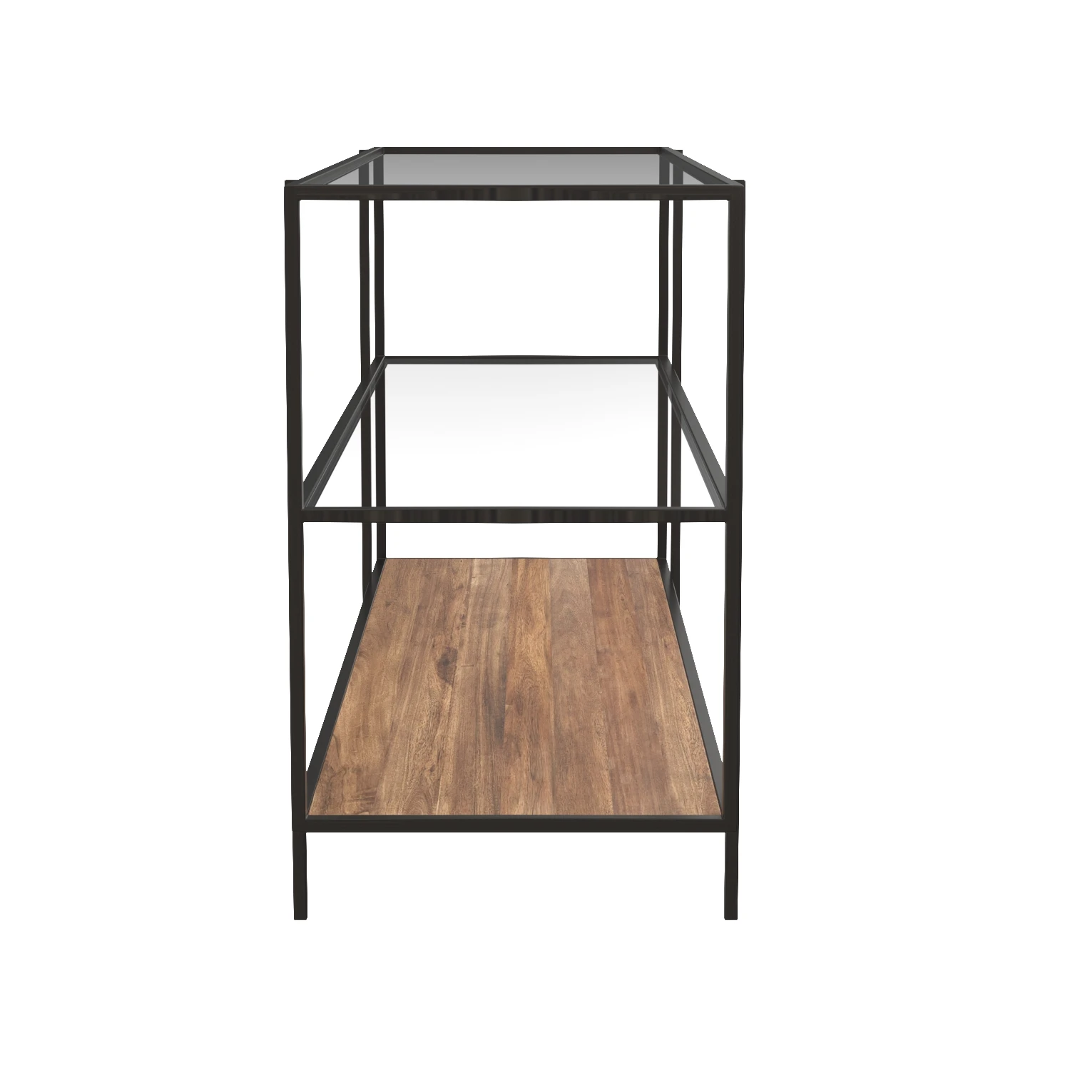 Byron Metal and Glass Media Console 3D Model_03