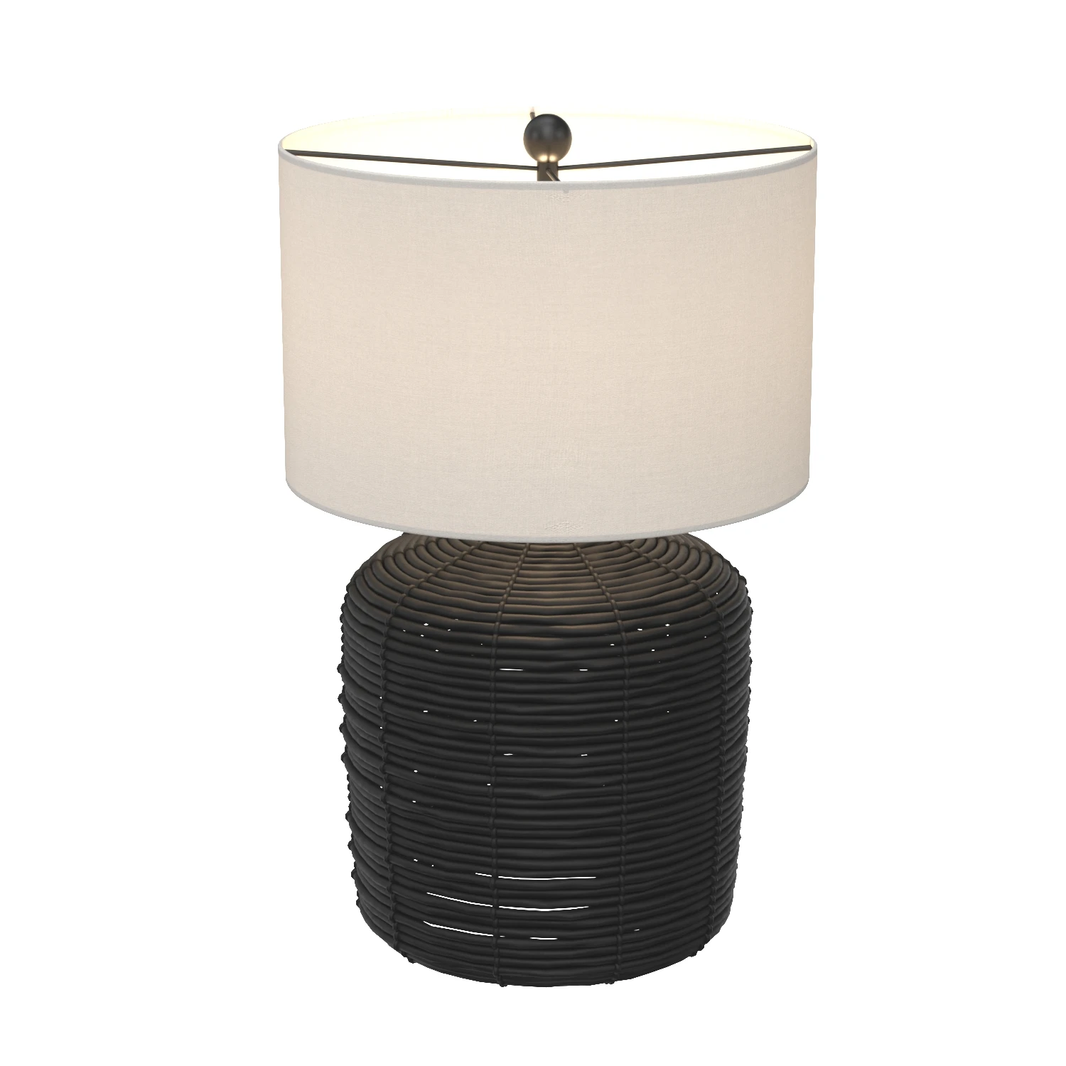 Cambria Rattan Table Lamp 3D Model_06