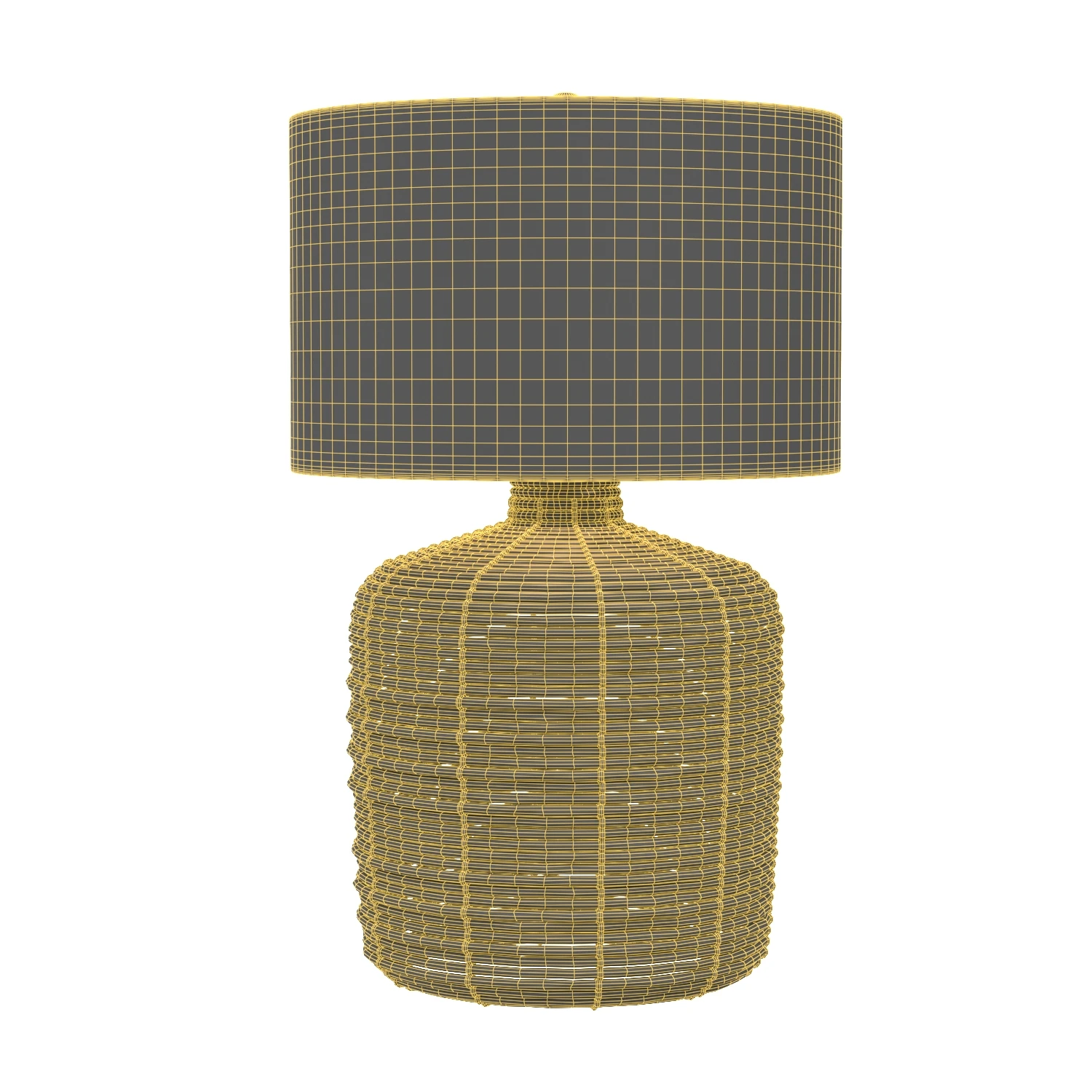 Cambria Rattan Table Lamp 3D Model_07