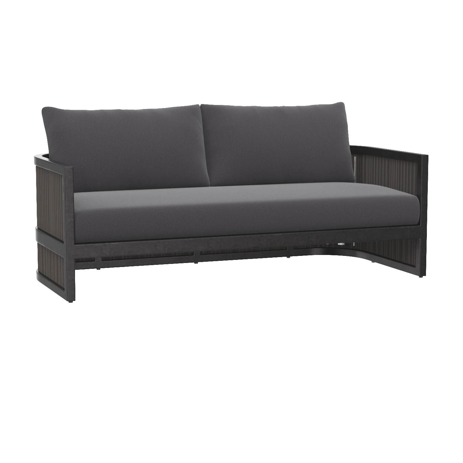 Capri Aluminum Sofa 3D Model_06