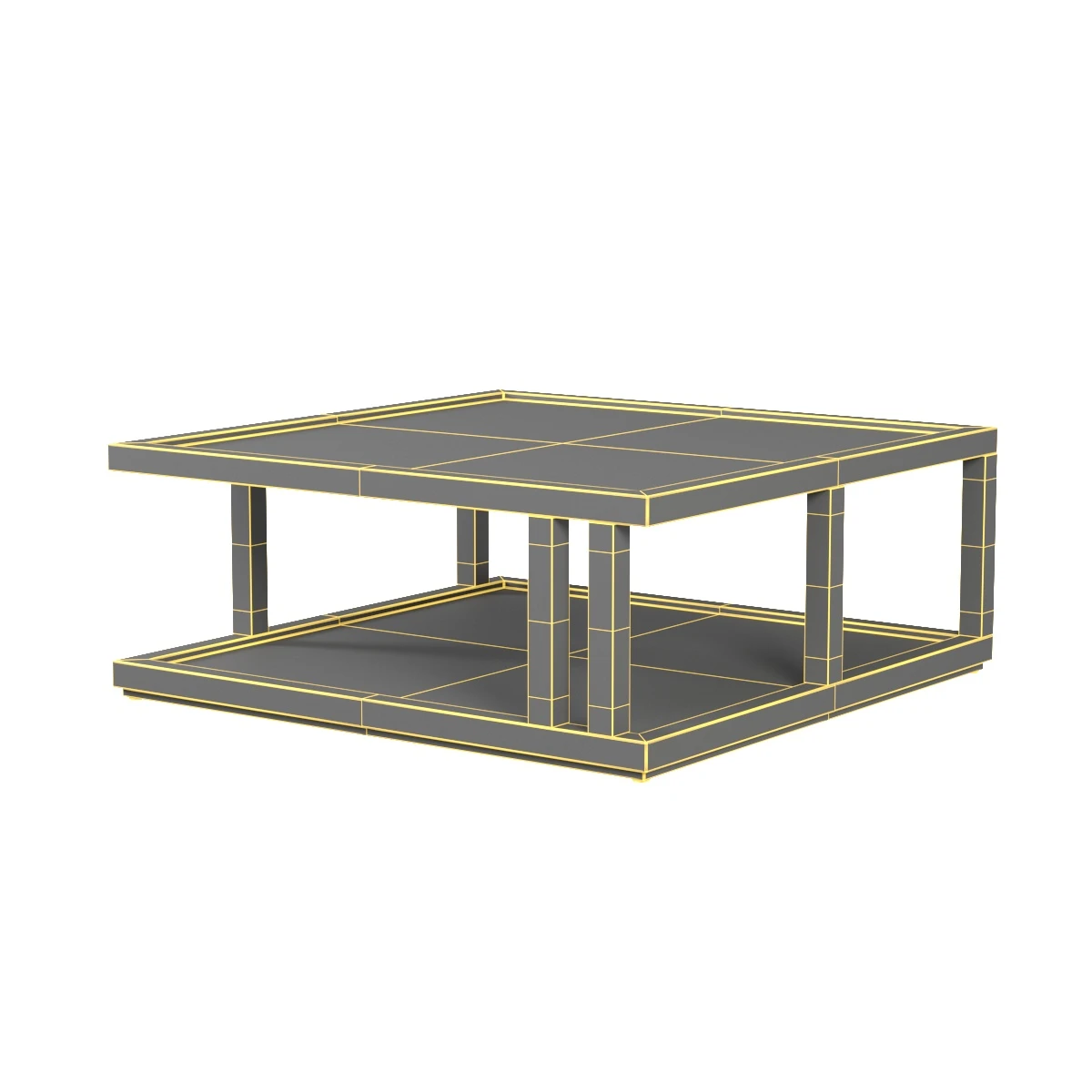 Charley Coffee Table FHACIRD347 3D Model_07