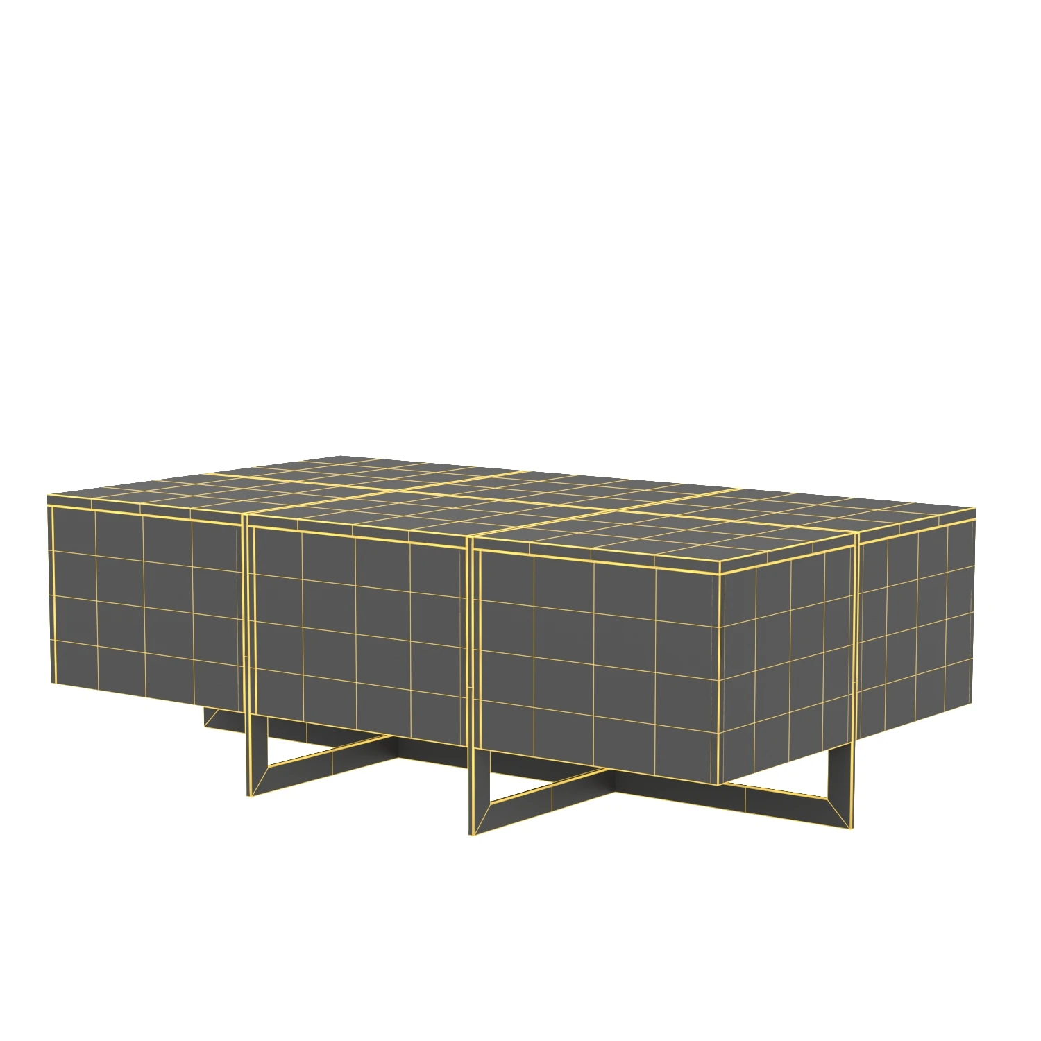 Classic Home Desmond Coffee Table 3D Model_07
