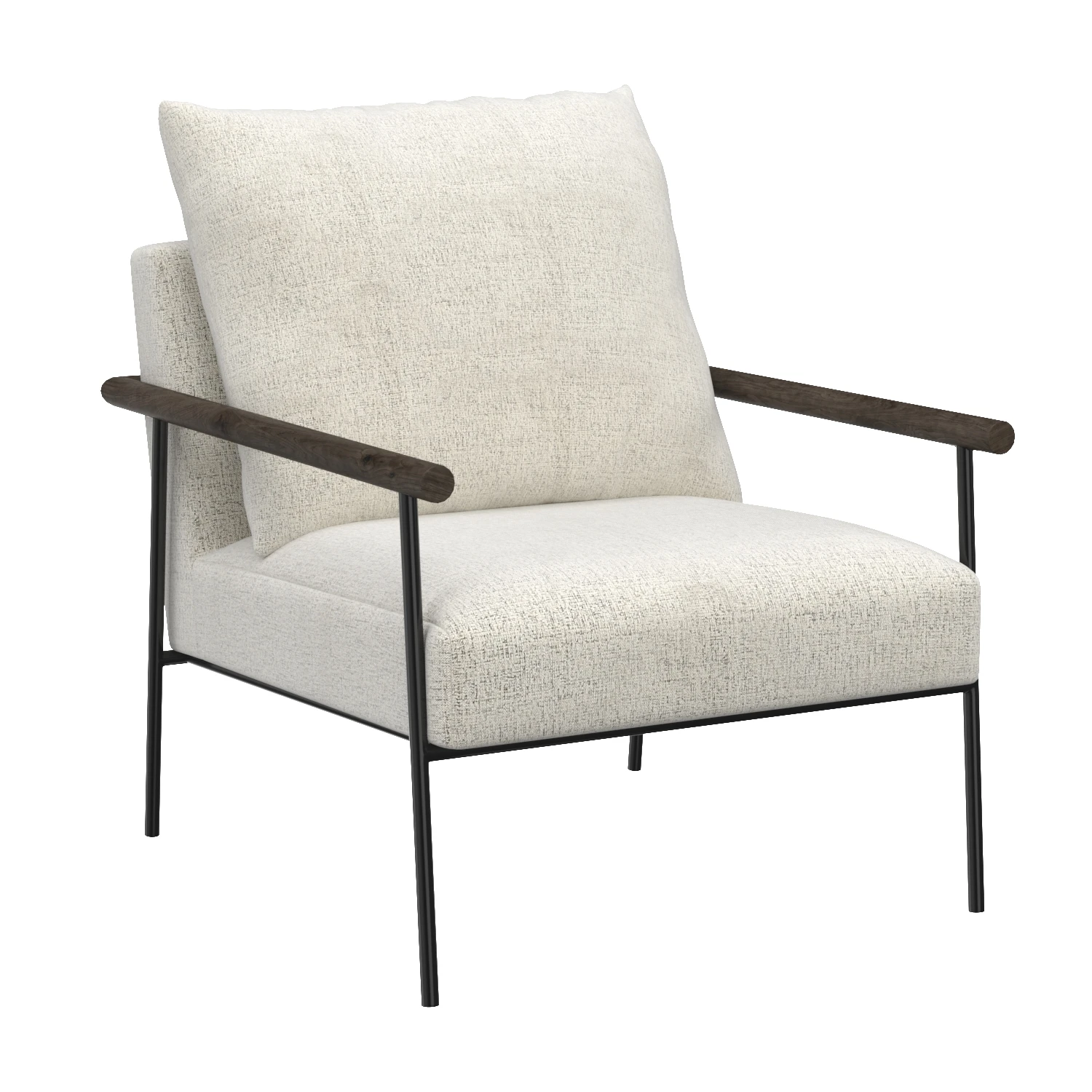 Cohen Accent Chair 3D Model_01