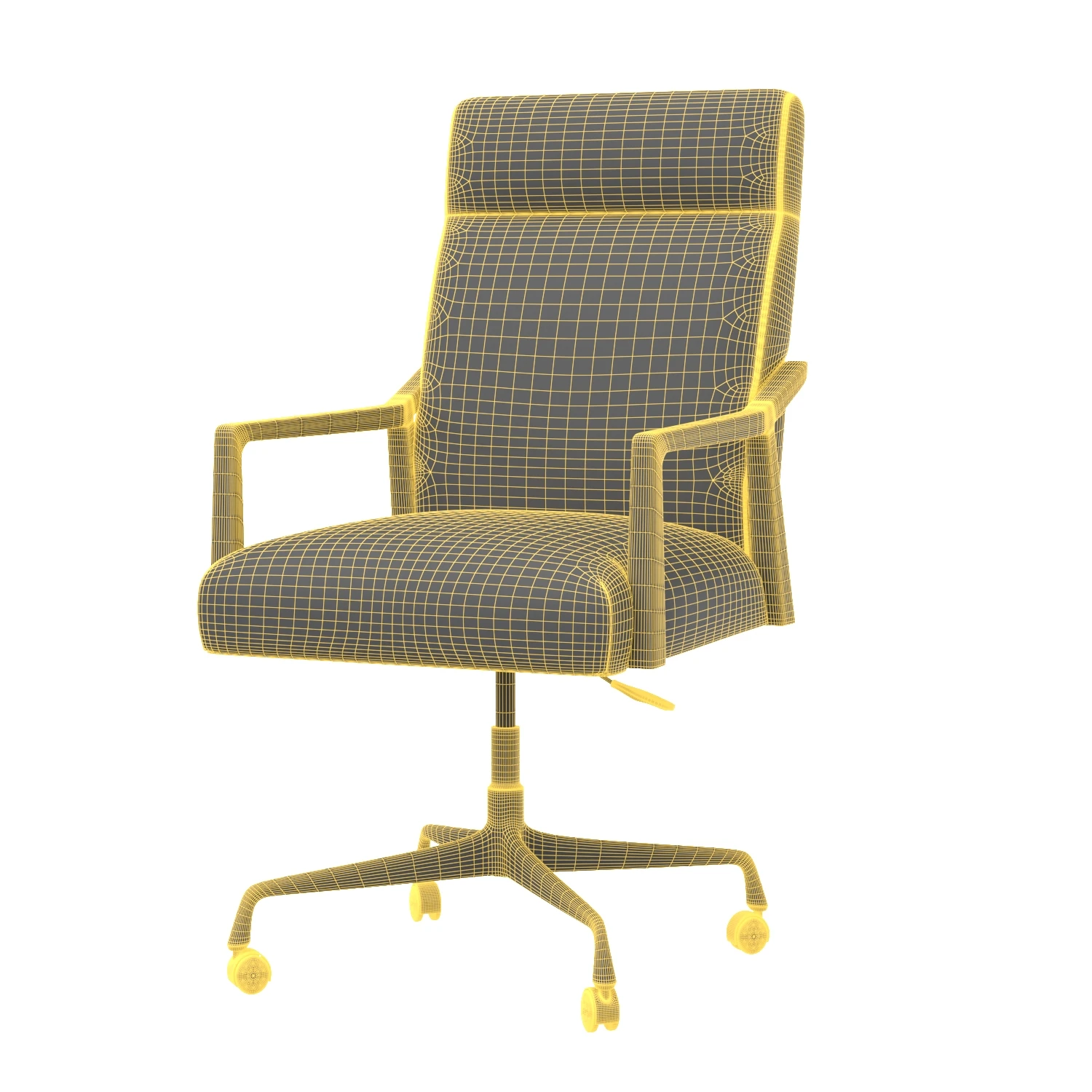 Collin Office Chair 3D Model_07