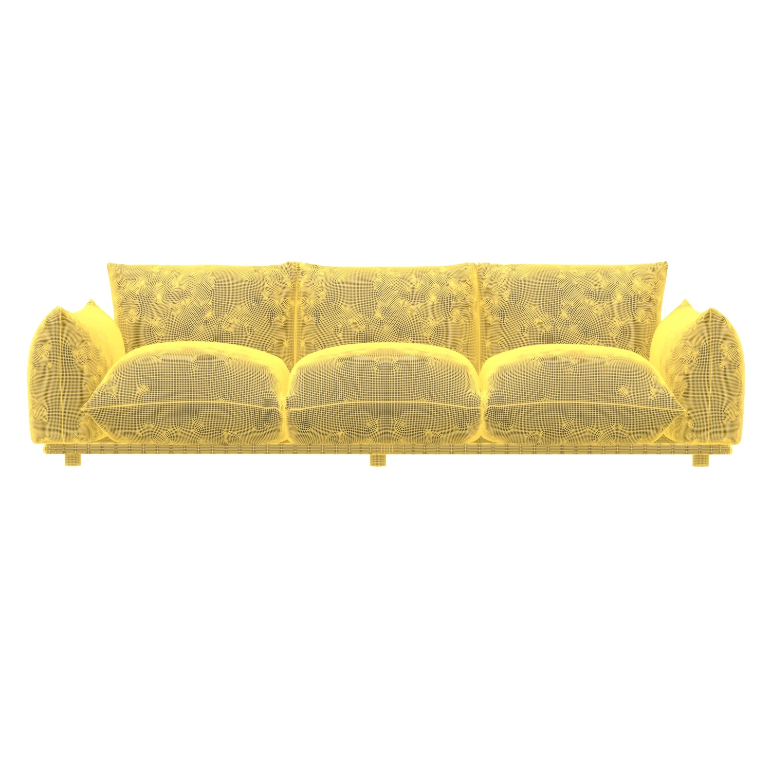 Copious Performance Velvet Sofa EEI-5470-COG 3D Model_07