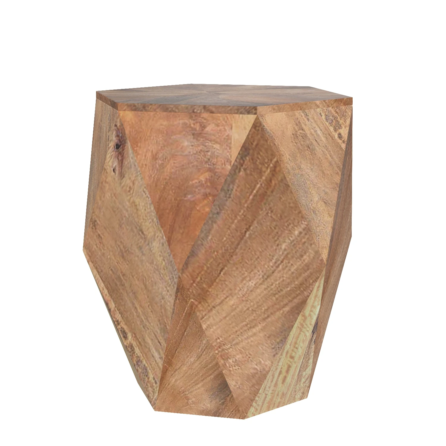 Crestview Collection Pleasant Hill Hexagon End Table 3D Model_06