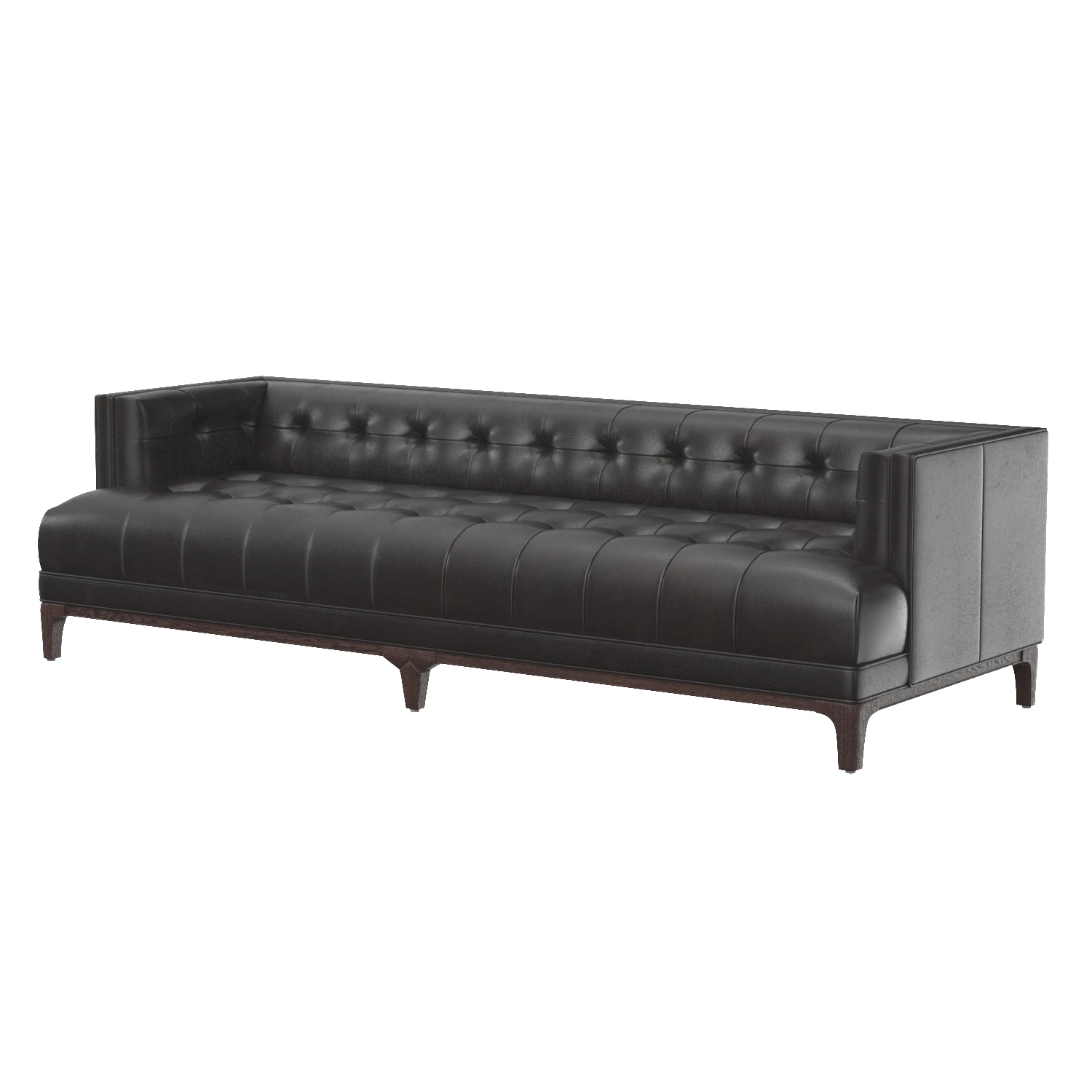 Darian Leather Sofa 3D Model_01