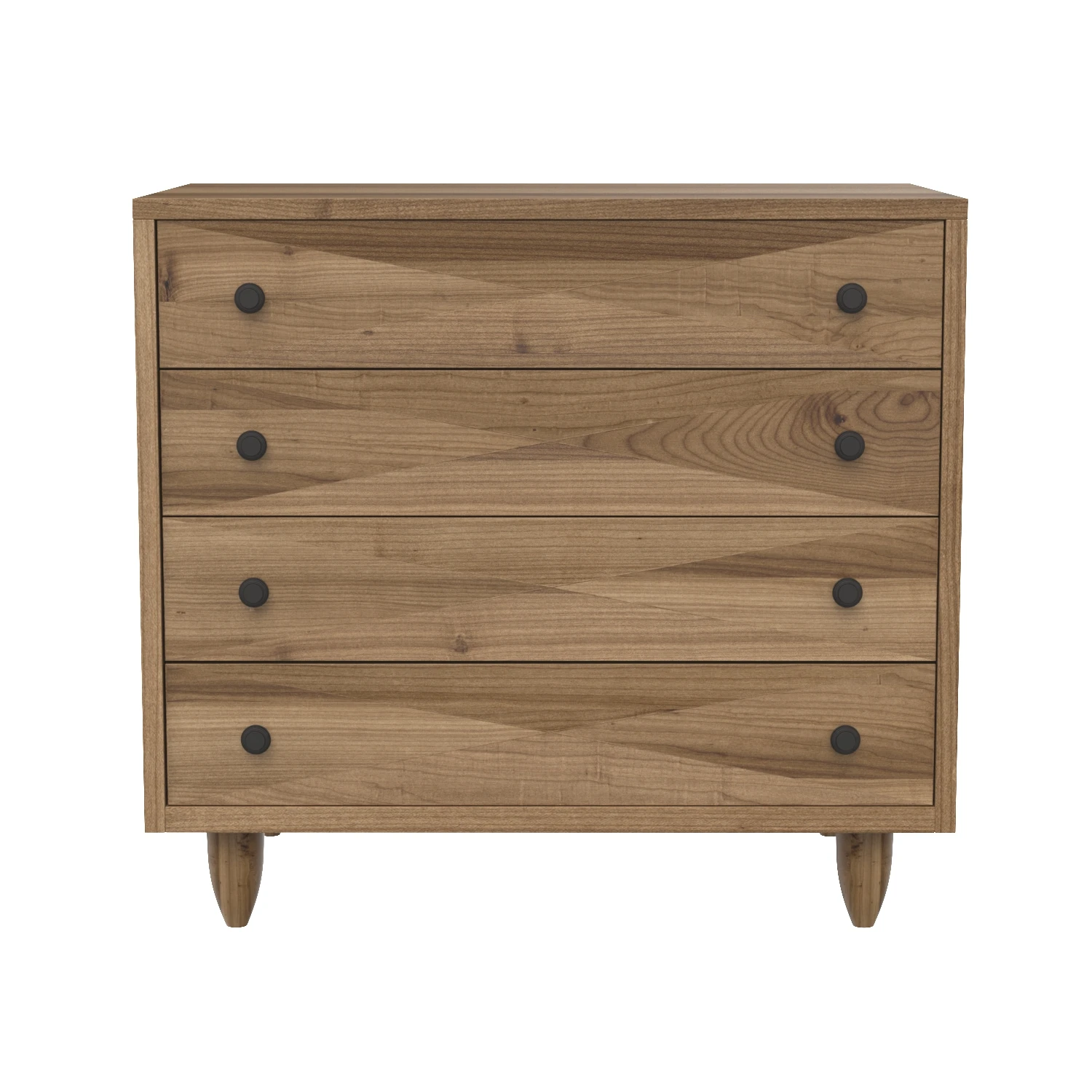 Diamond Chest Washed Walnut 3D Model_01