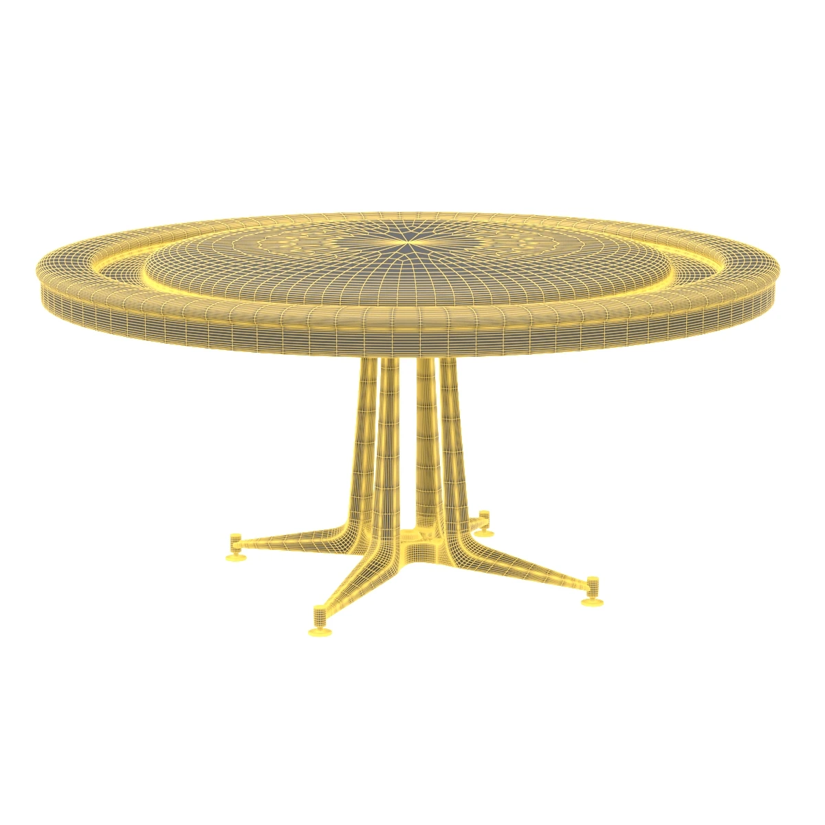District Eight Poker Table 3D Model_07