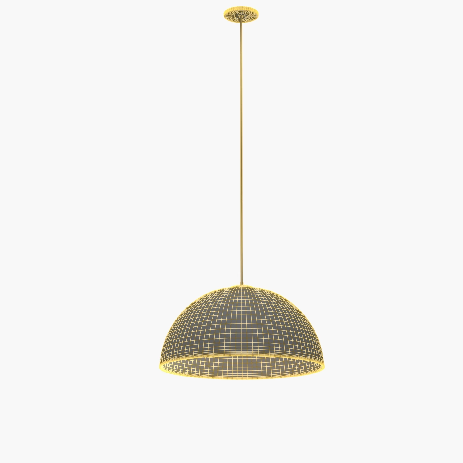 Dome Collection One-Light LED Pendant 3D Model_07