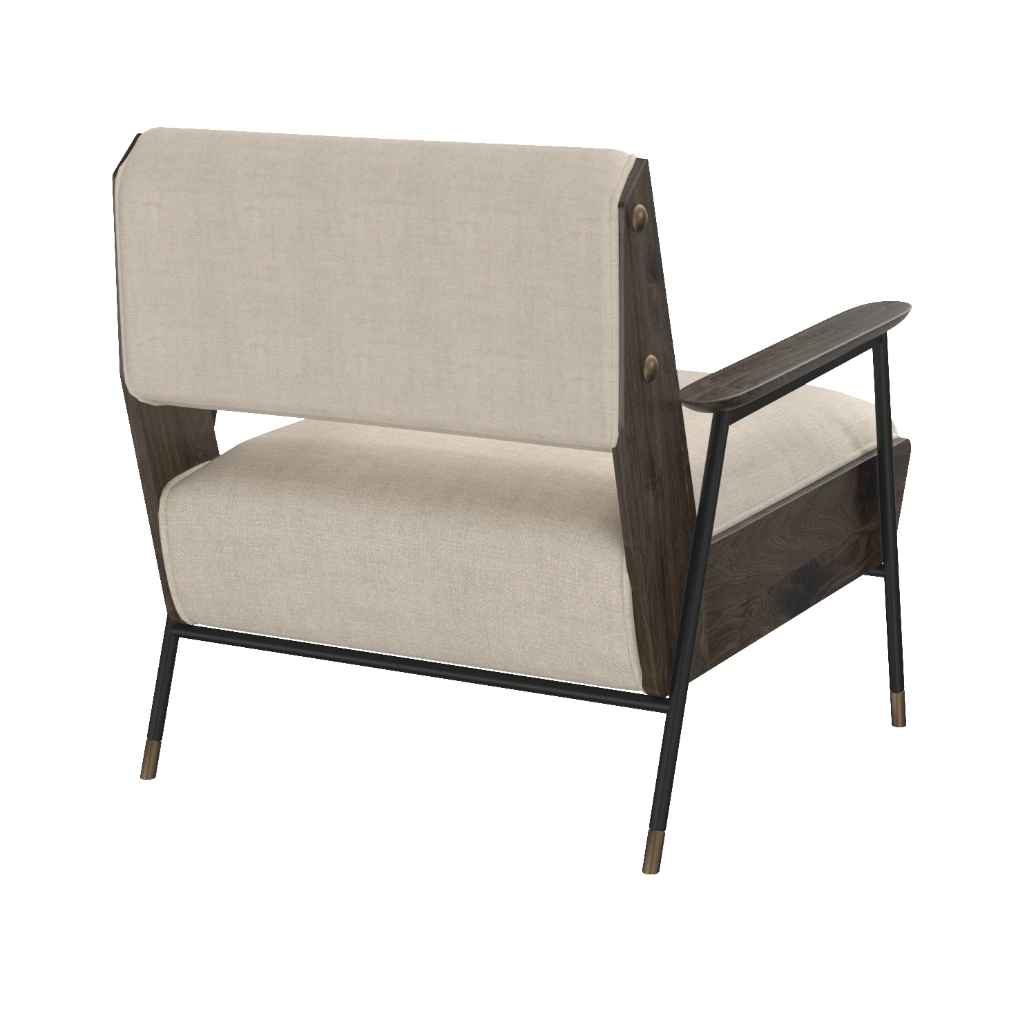 Dovetail Furniture DOV11639 Jonas Occasional Chair 3D Model_06