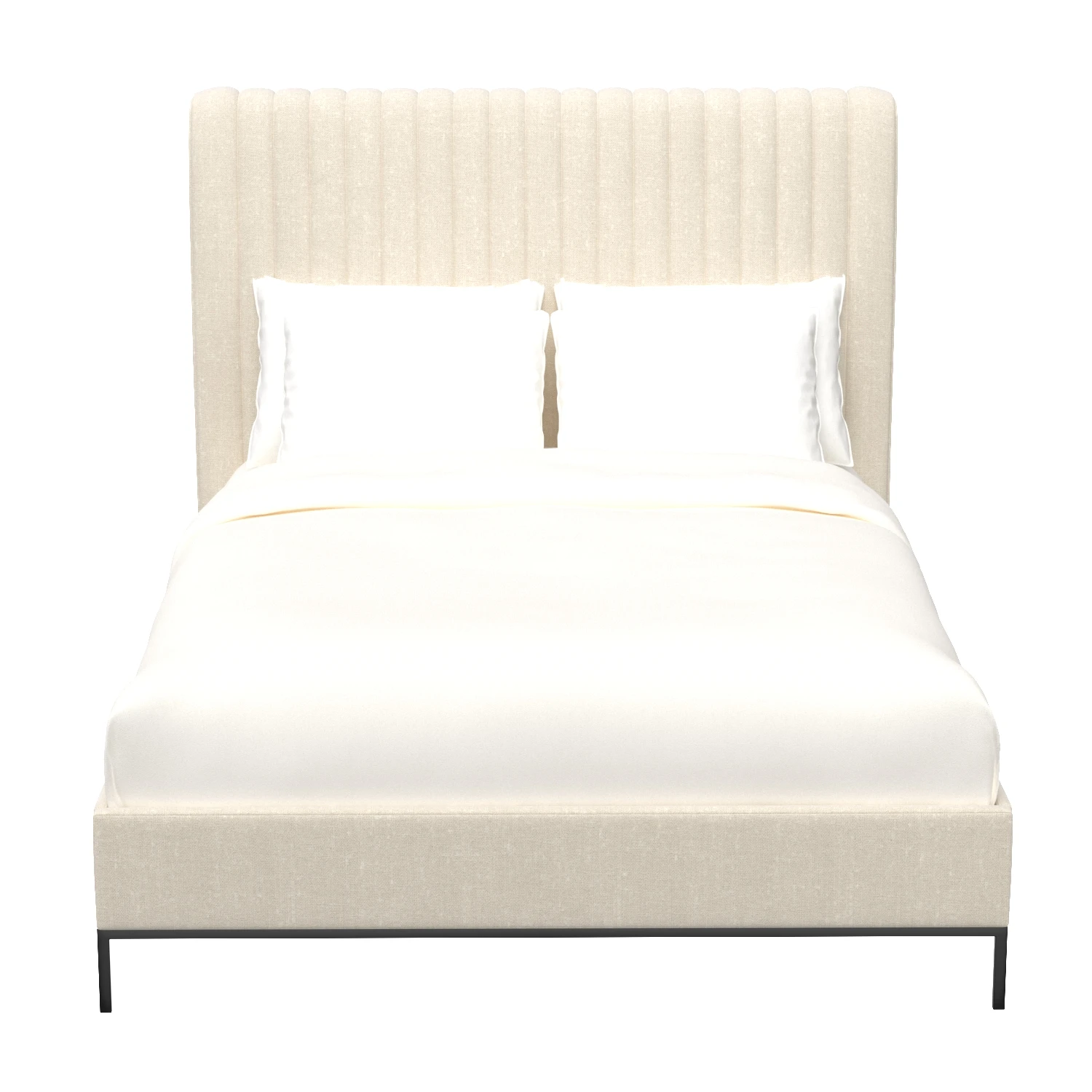 Dovetail Furniture DOV17132Q Morelos Bed 3D Model_06