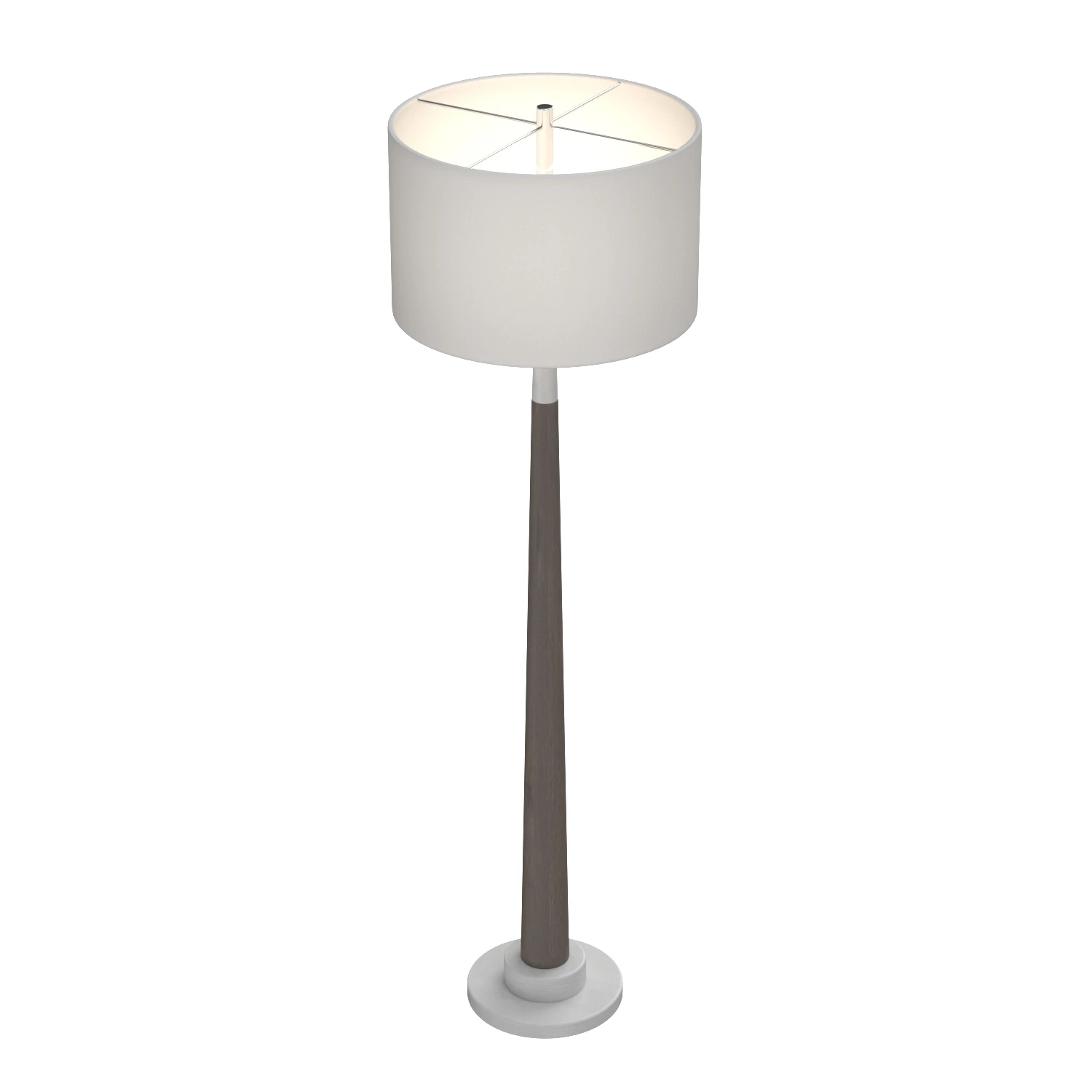 Ellison watt White Floor Lamp Portable Light 3D Model_06