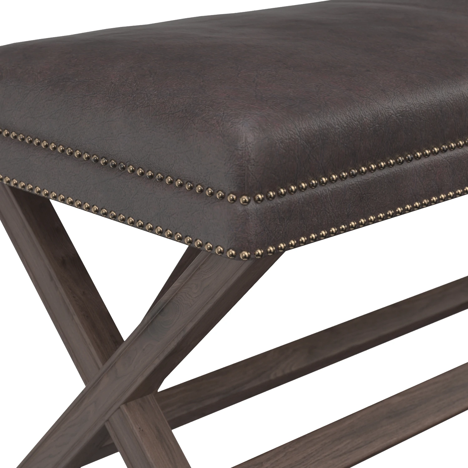 Aldrich Leather Bench 3D Model_05