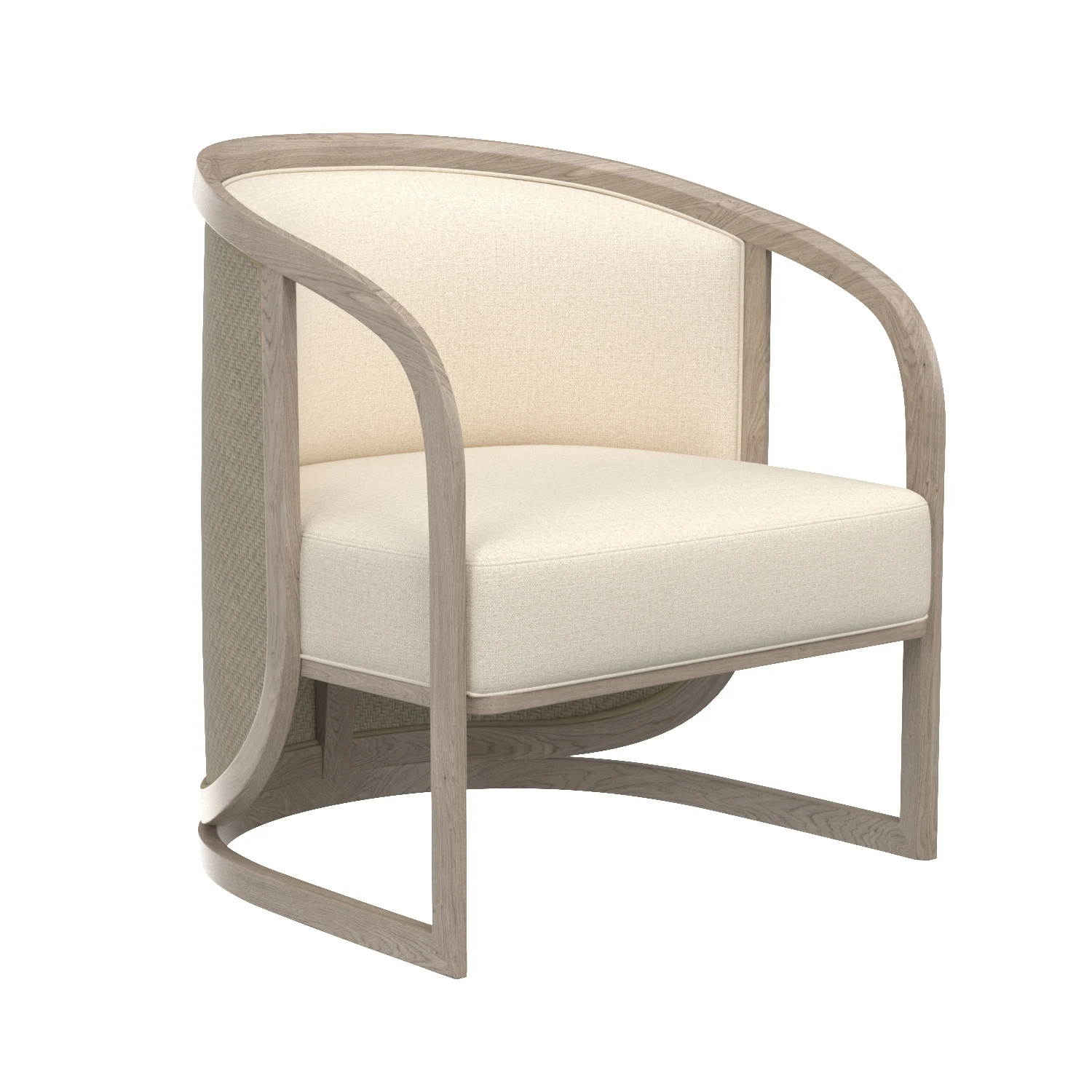Fortuna Lounge Chair 3D Model_01