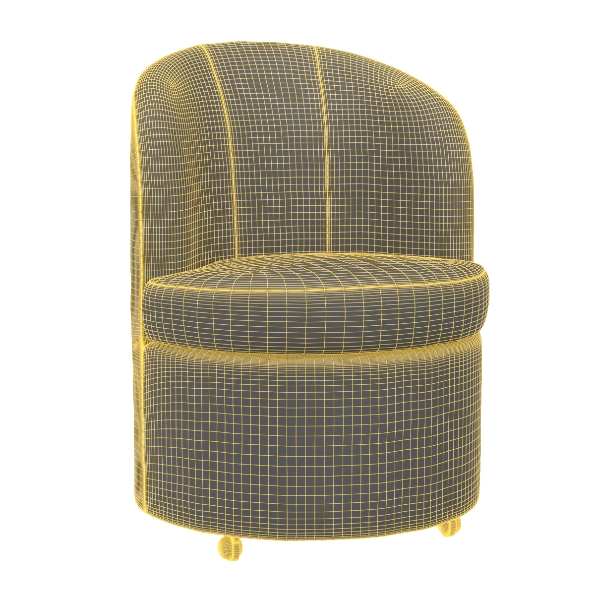 Four Hands Gloria Dining Chair 3D Model_07