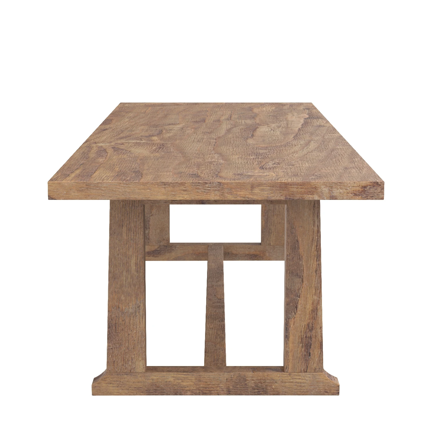 Four Hands Otto Dining Table 3D Model_03