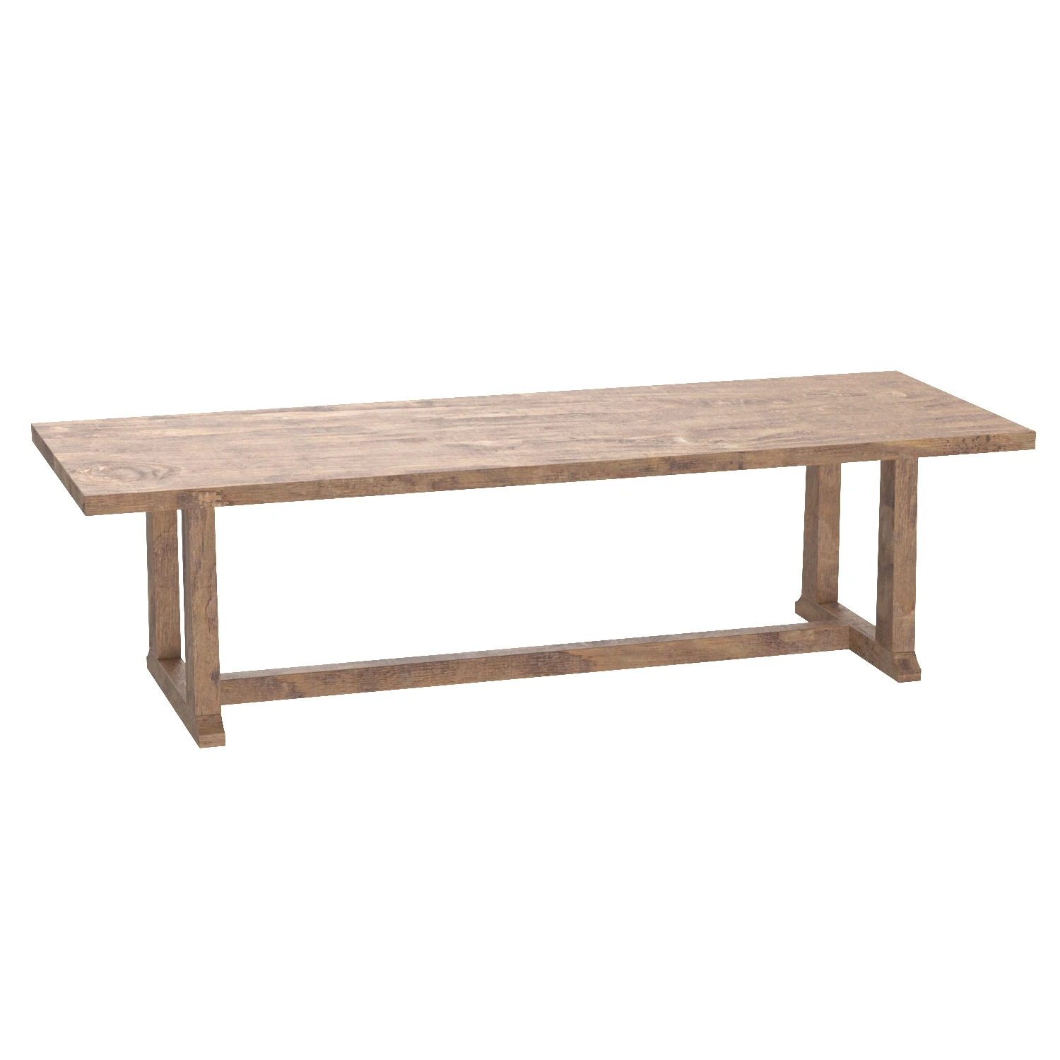 Four Hands Otto Dining Table 3D Model_06