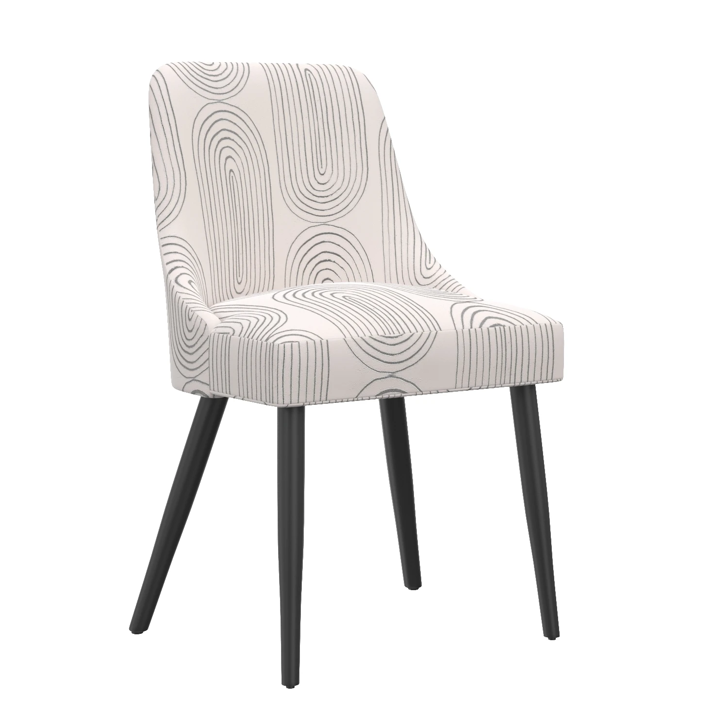 Geller Modern Dining Chair in Patterns 3D Model_01