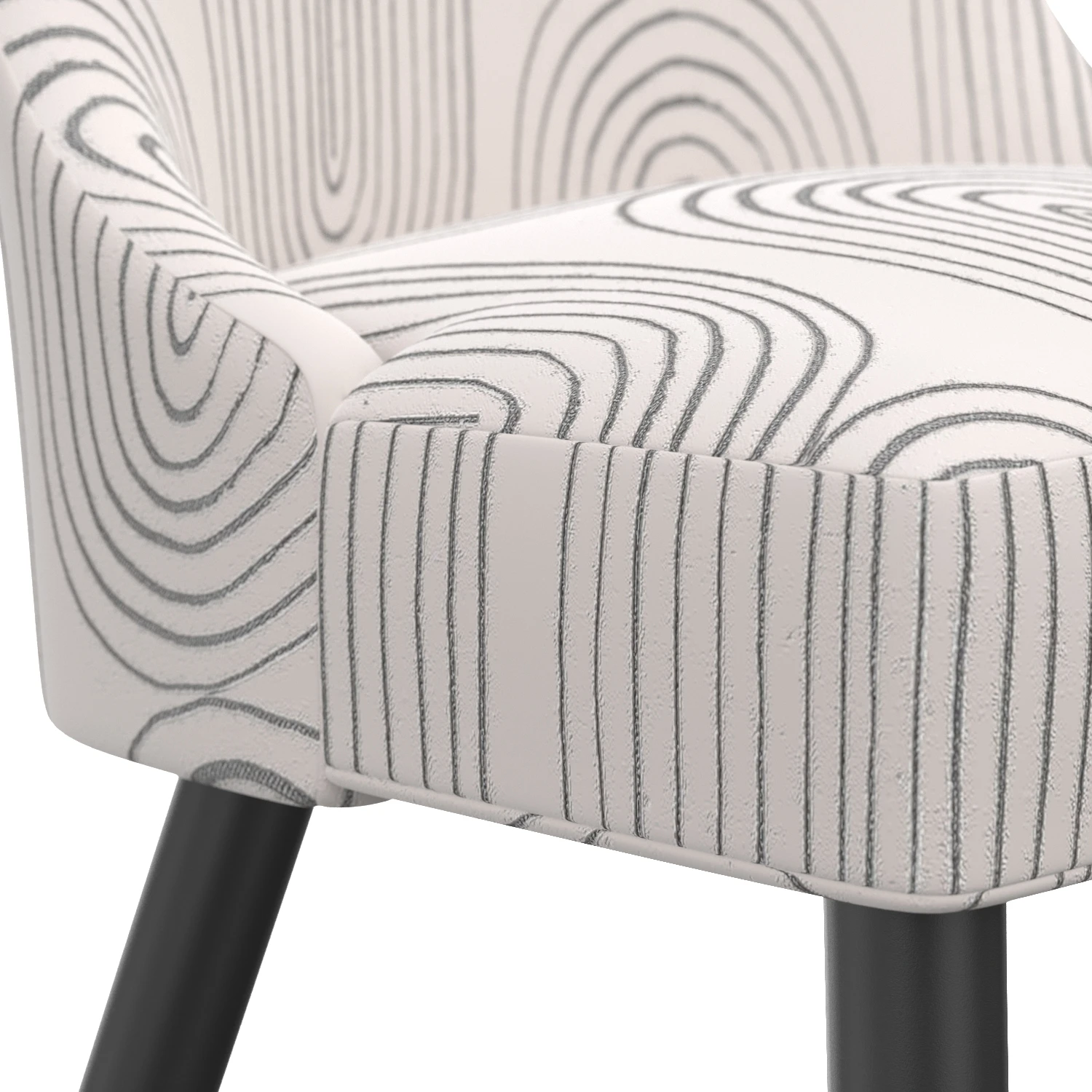 Geller Modern Dining Chair in Patterns 3D Model_05