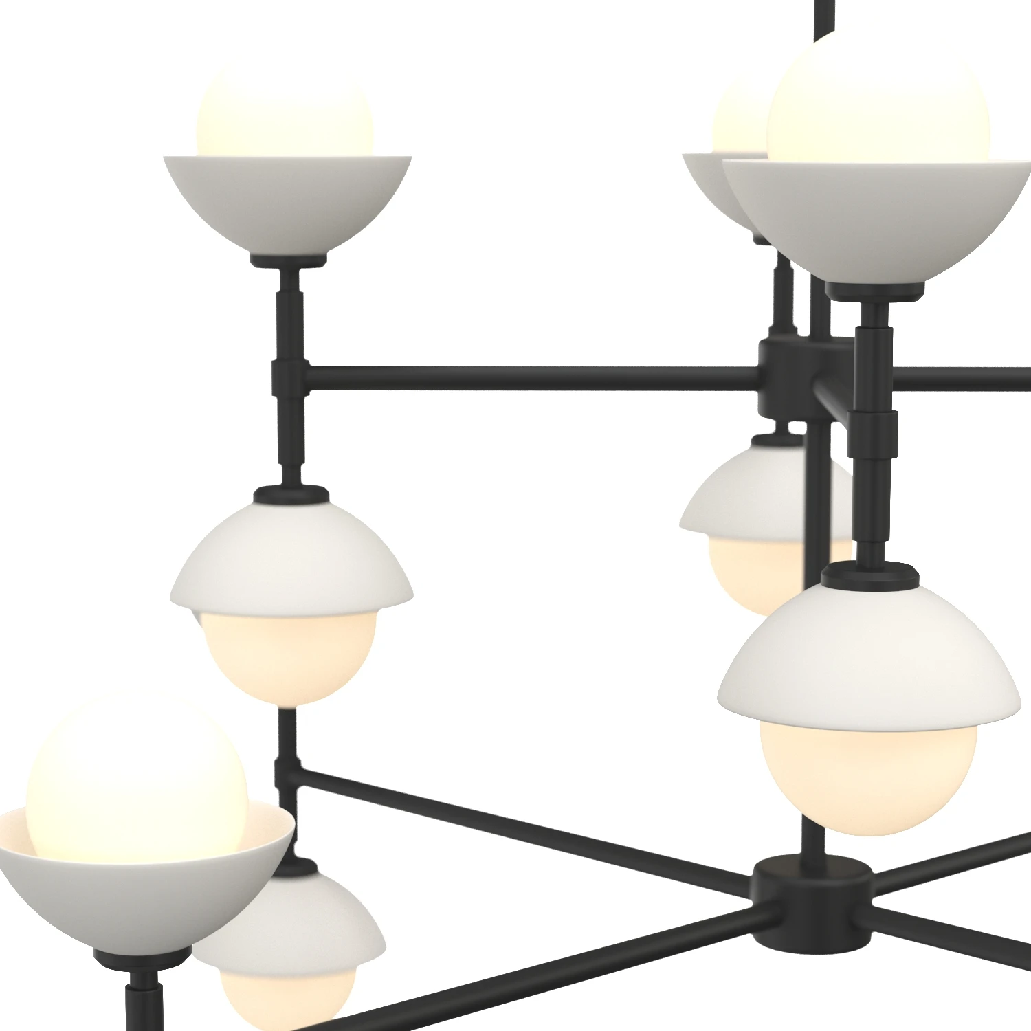 Greenwich 38 inch 2-Tier Chandelier 3D Model_05