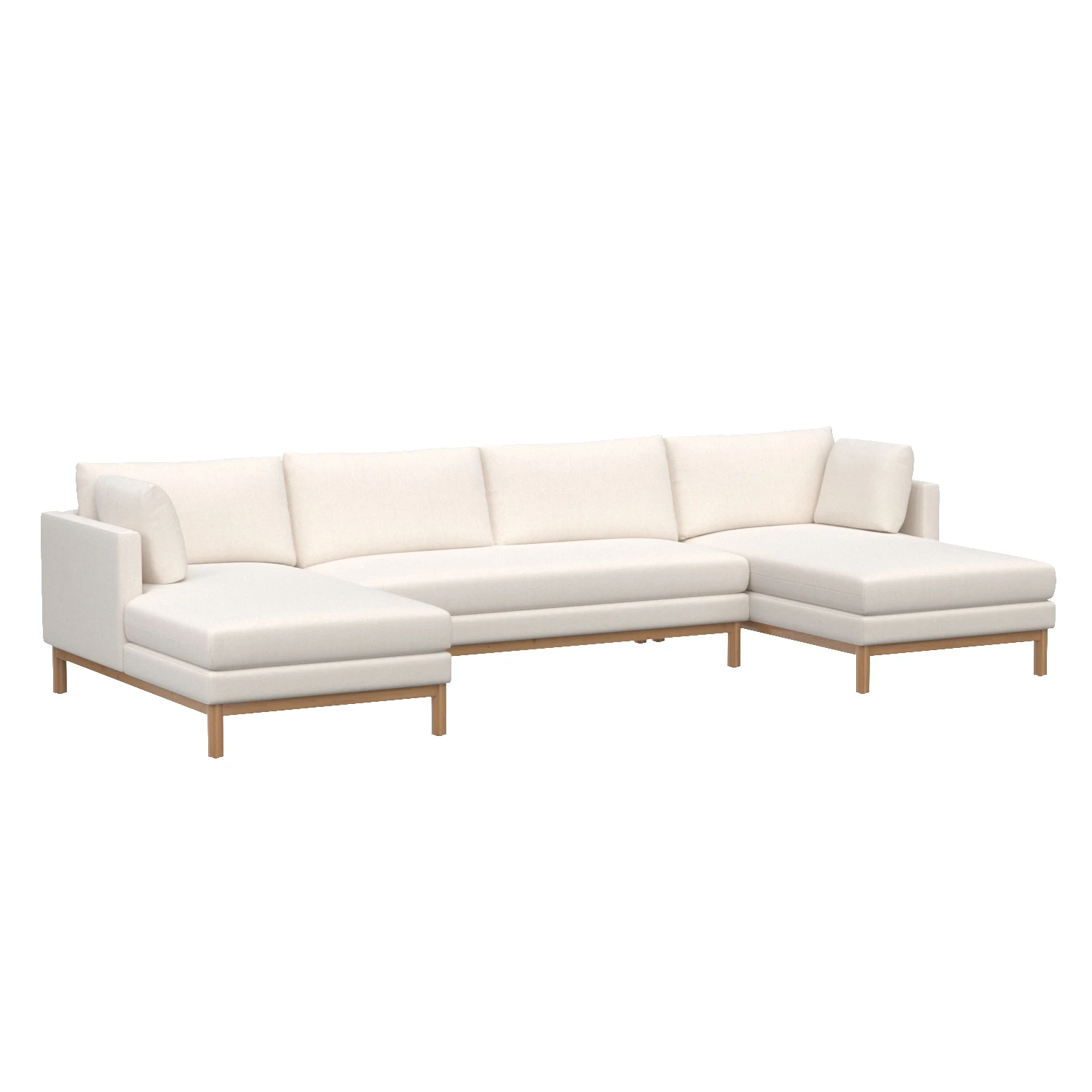 Hargrove 3-Piece U-Shaped Chaise Sectional 138 inch 3D Model_06