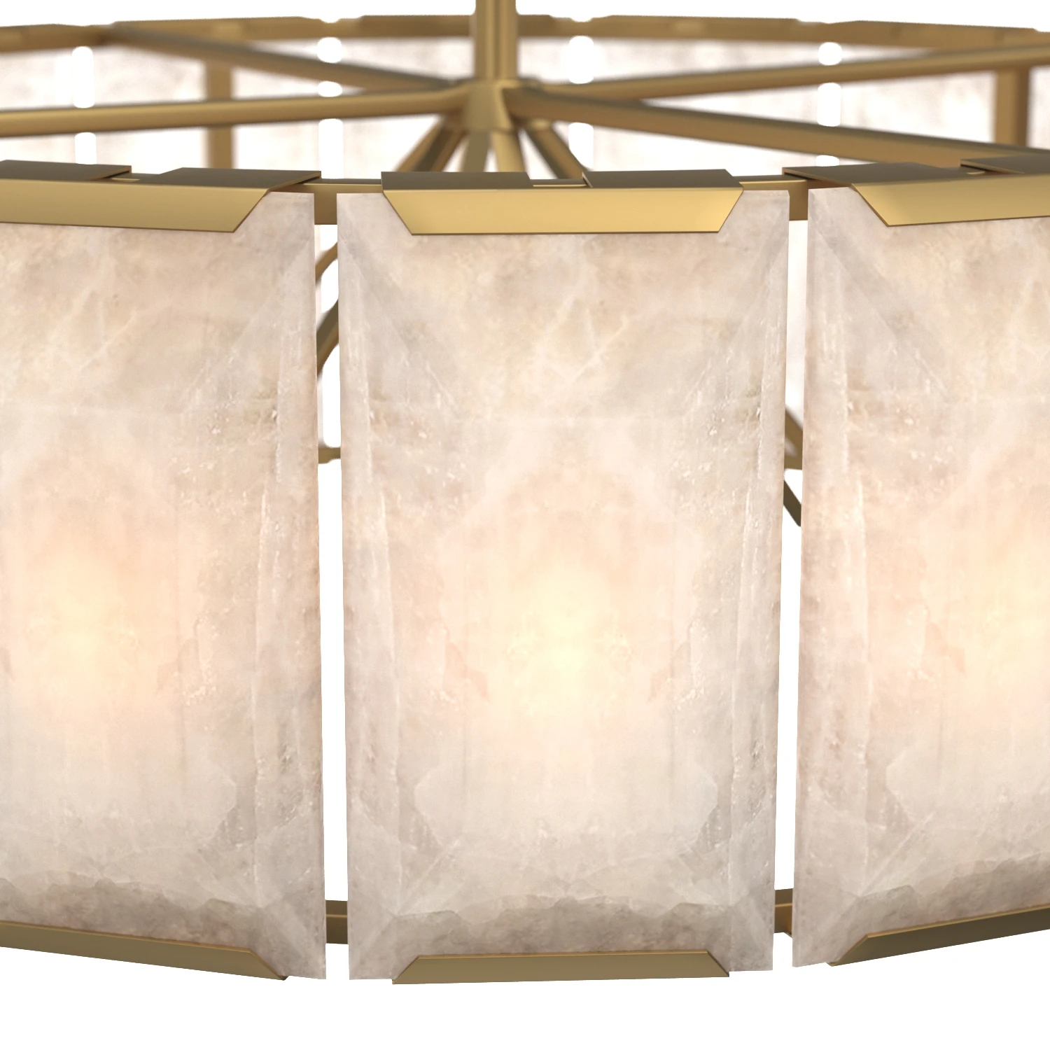 Harlow Calcite Round Chandelier 43in 3D Model_05