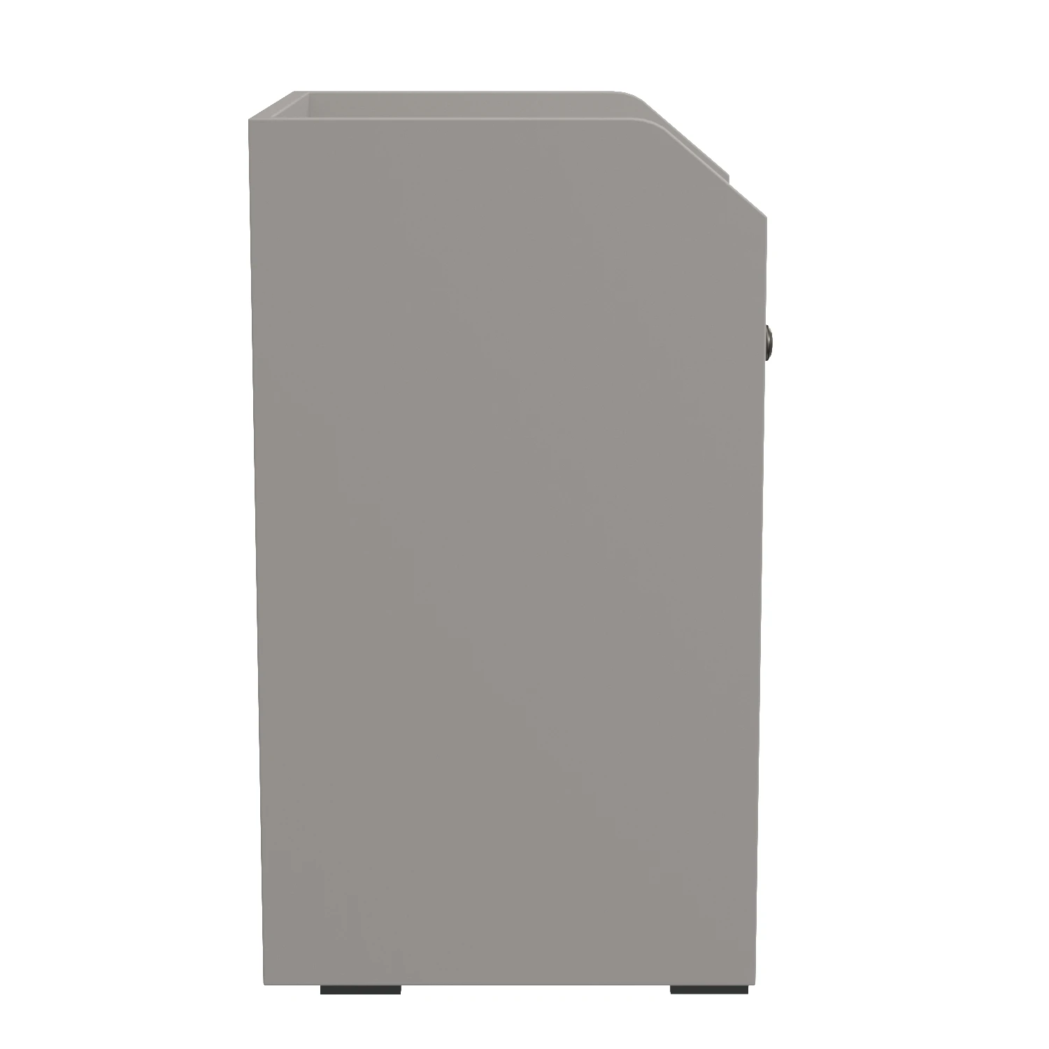 Hauga Nightstand Gray 3D Model_04