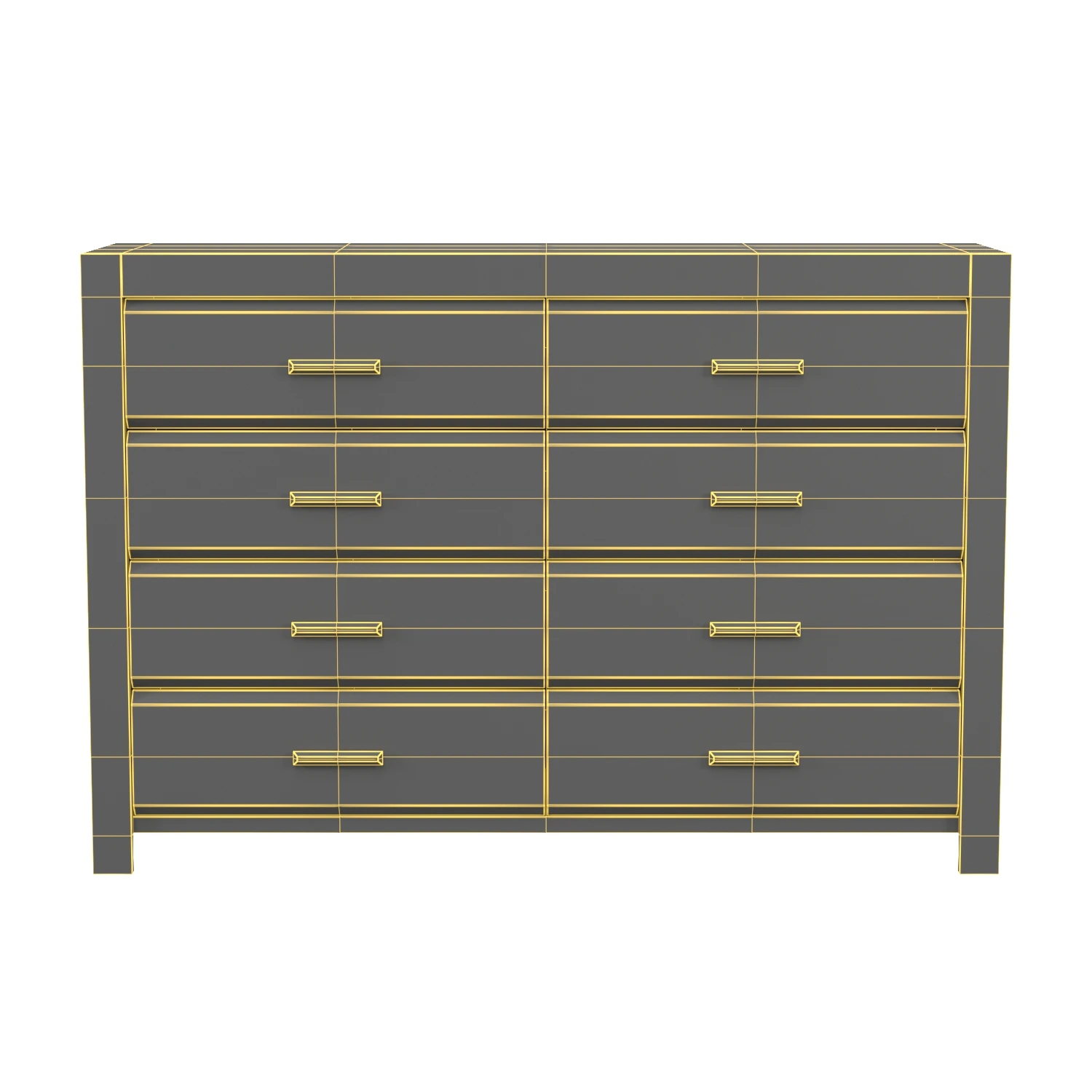 Homelegance Erwan 1961-5 DRESSER 3D Model_07