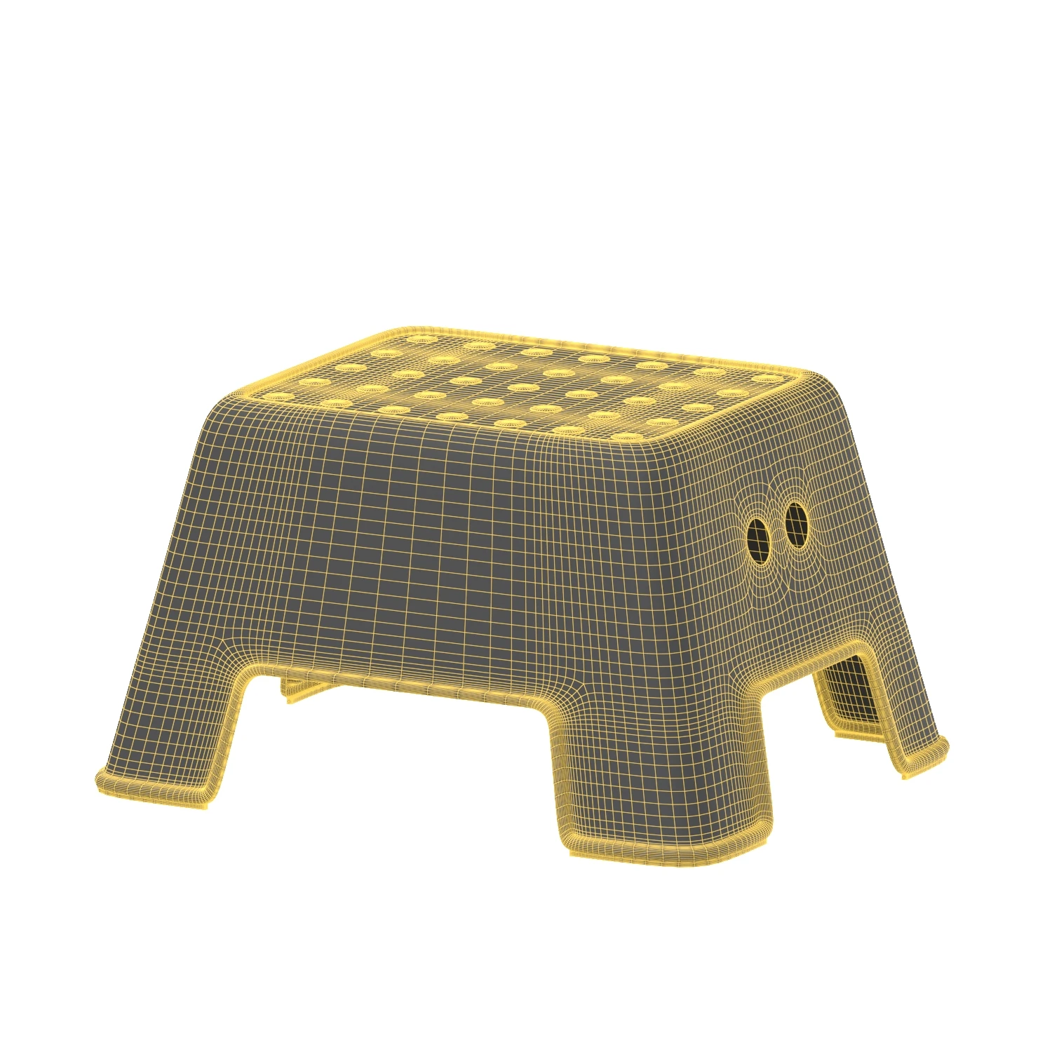 Ikea Bolmen Step Stool 3D Model_07