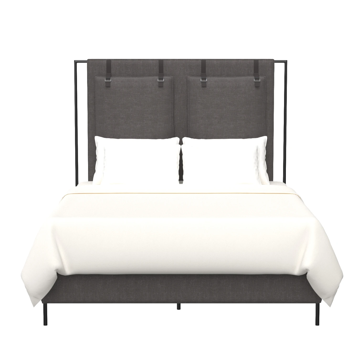 Leigh Upholstered Bed in San Remo Ash 3D Model_06