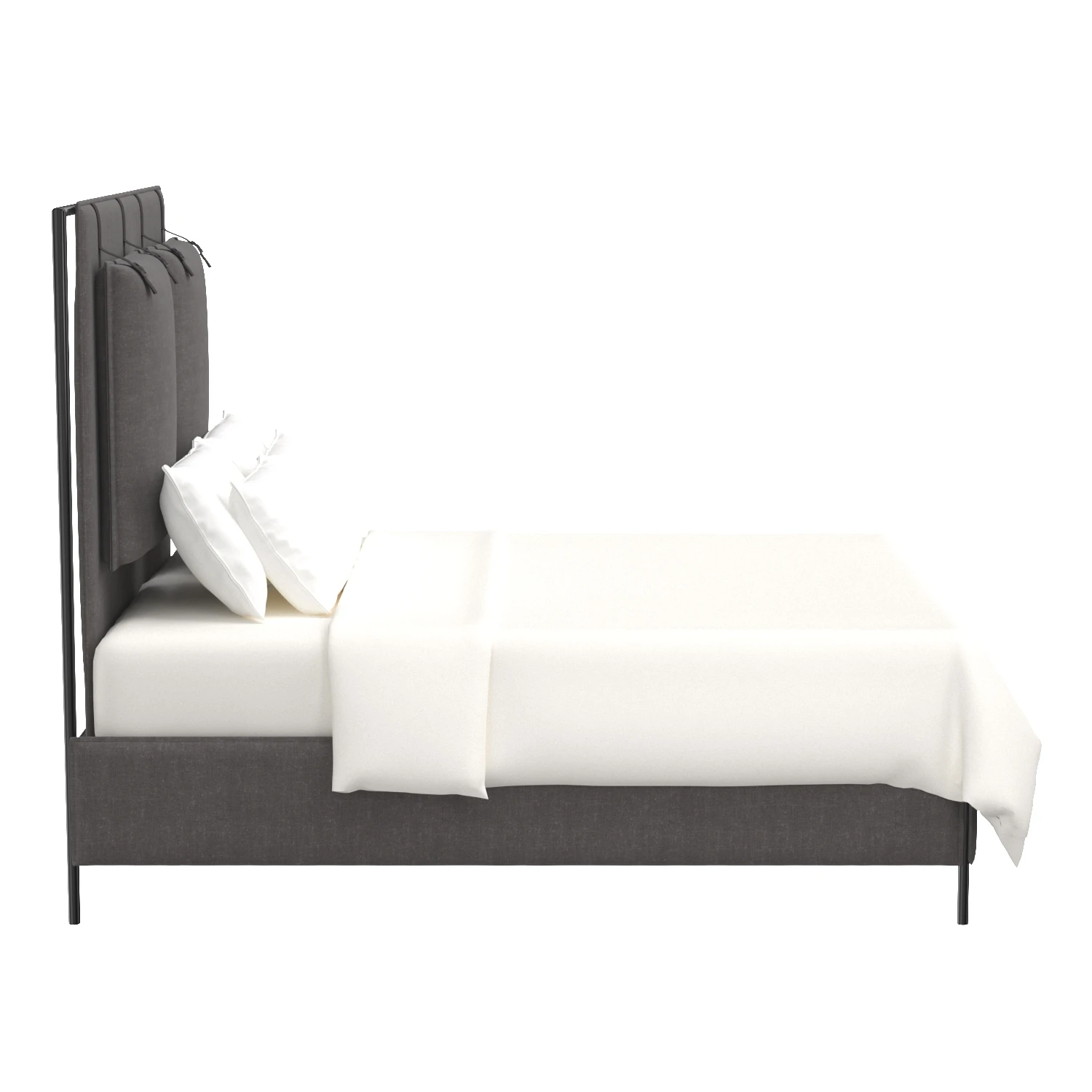 Leigh Upholstered Bed in San Remo Ash 3D Model_03