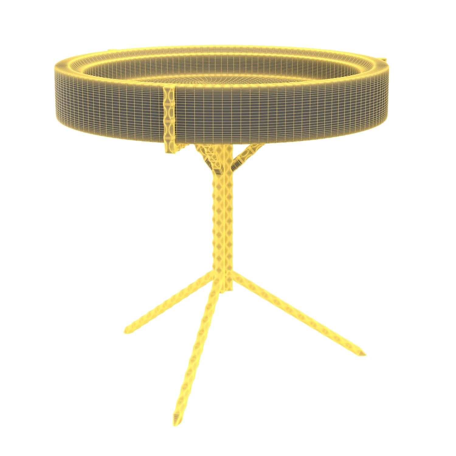 Lucia 22 End Table 3D Model_07