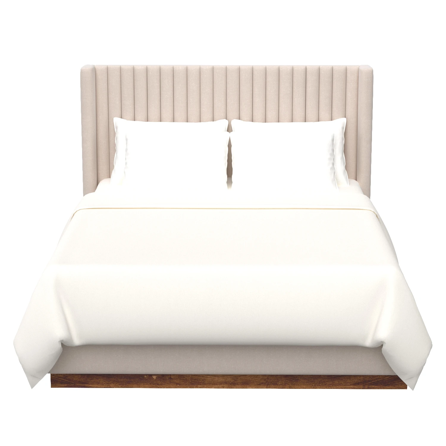 Mona Channeled Bed 3D Model_06