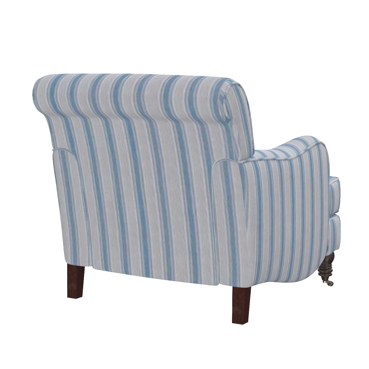 Nickey Kehoe Collection English Roll Arm Chair 3D Model_05