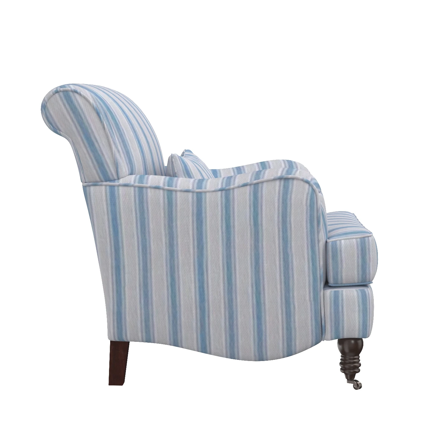 Nickey Kehoe Collection English Roll Arm Chair 3D Model_04