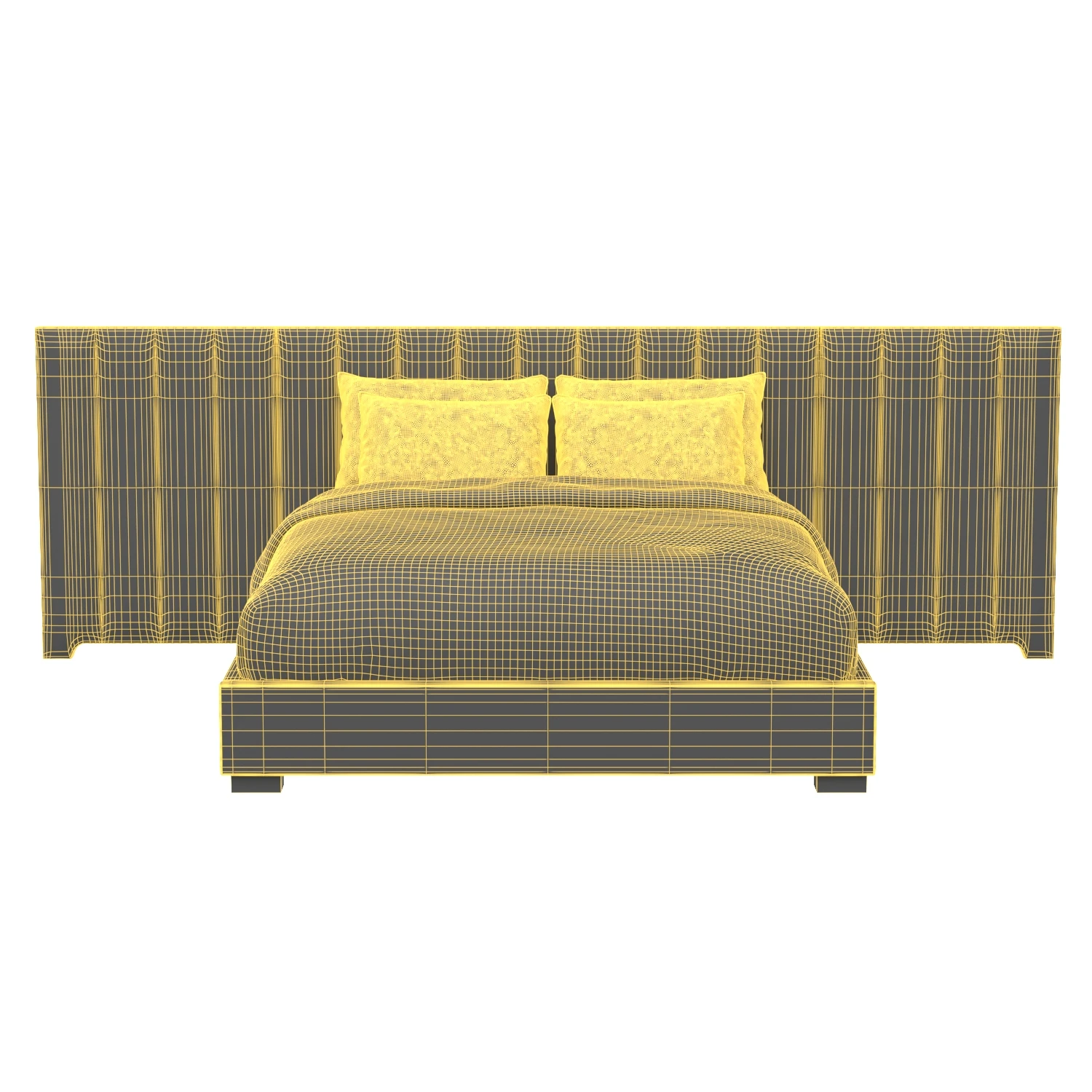 Nina Magon Collection Magon Wall Bed 3D Model_07