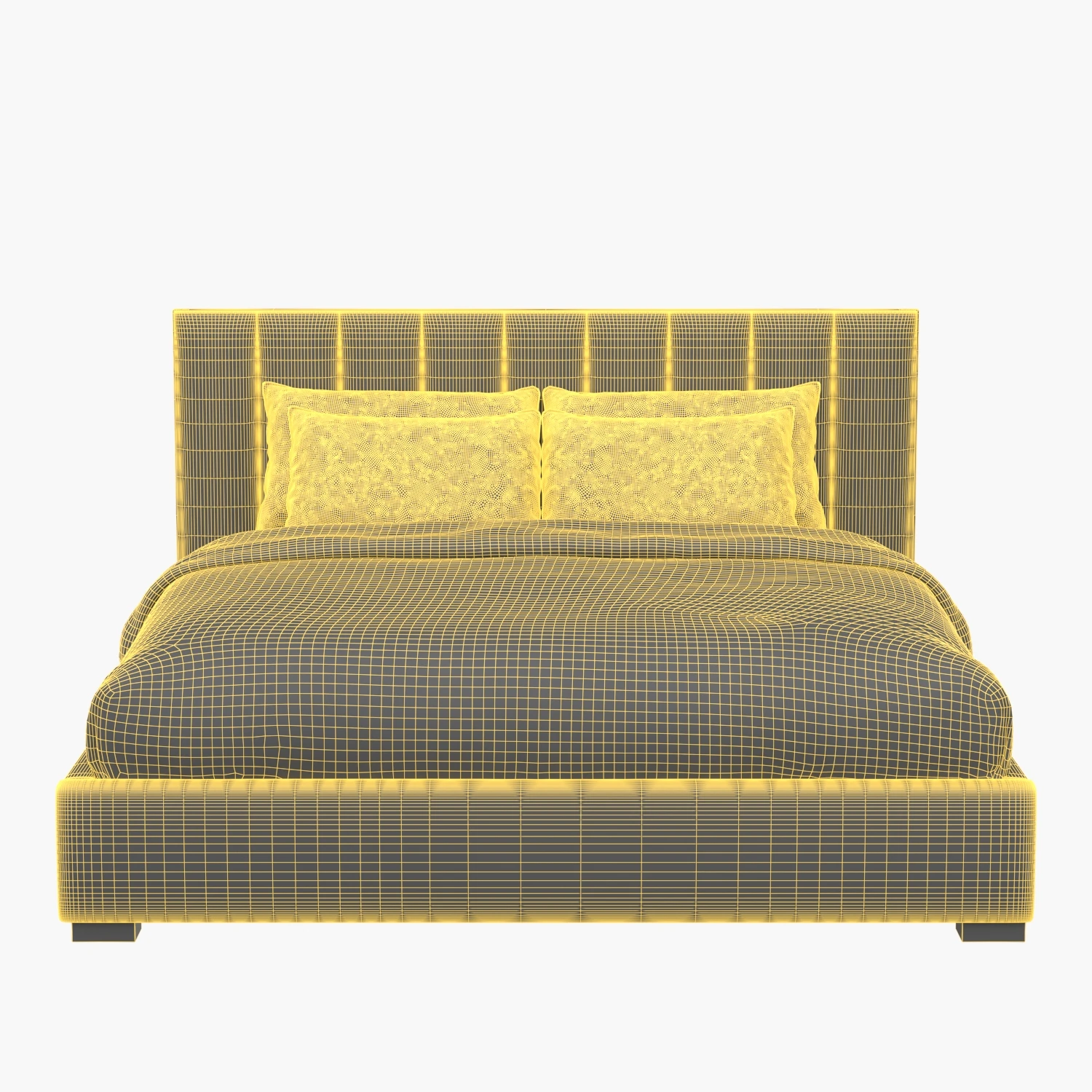Nina Magon Magon King Bed 941220B 3D Model_07