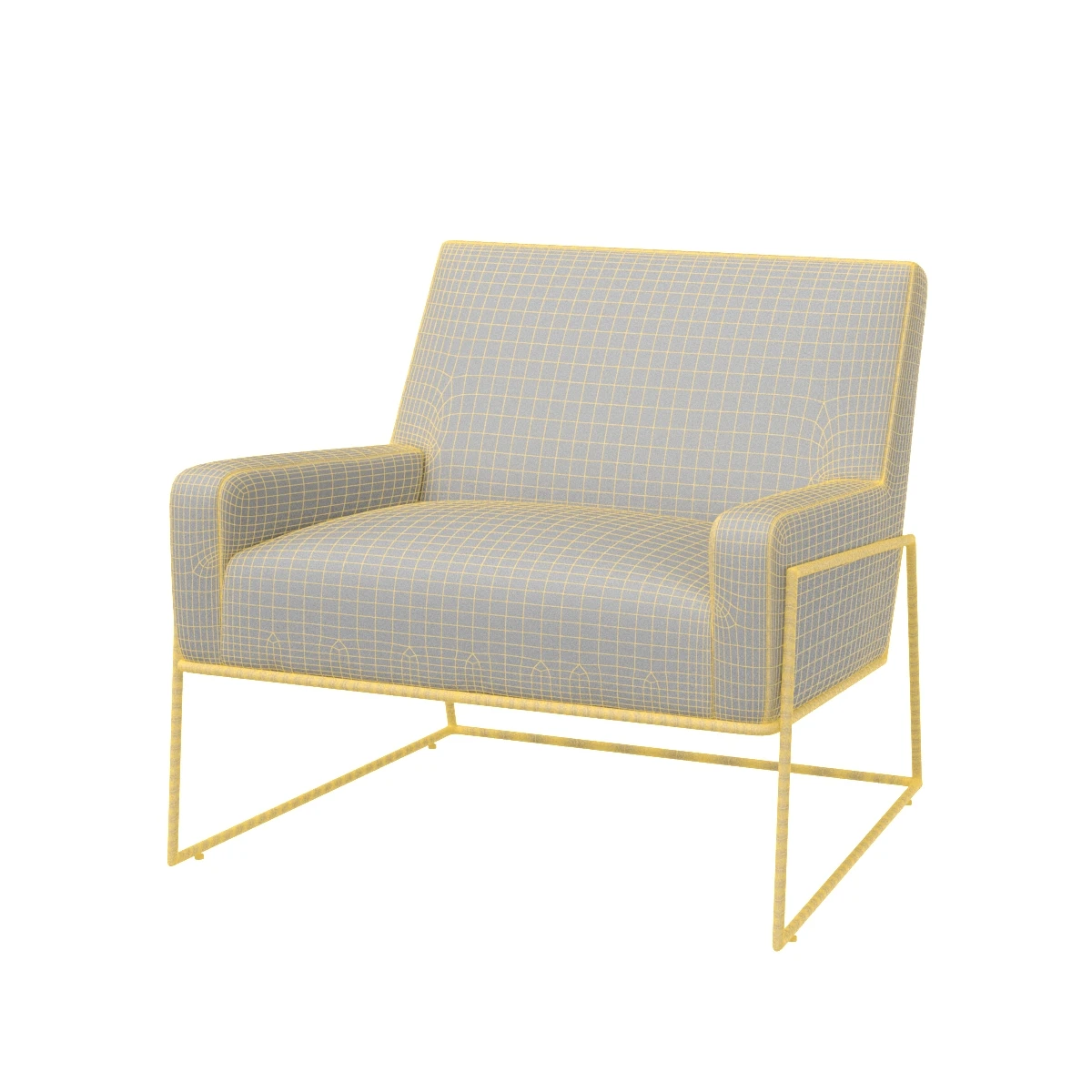 Regis Lounge Chair 3D Model_07