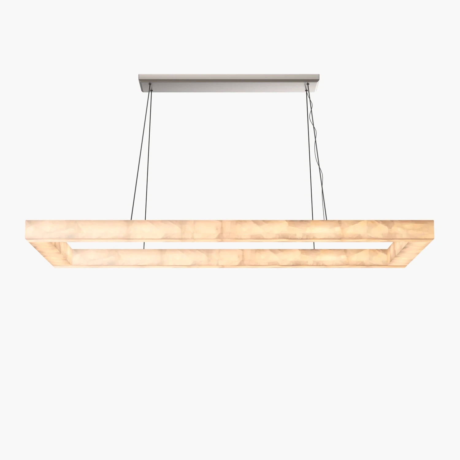 Rivage Rectangular Chandelier 72in 3D Model_01