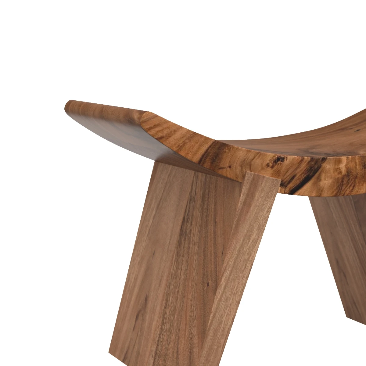 Salo Stool Munggur Wood 3D Model_05