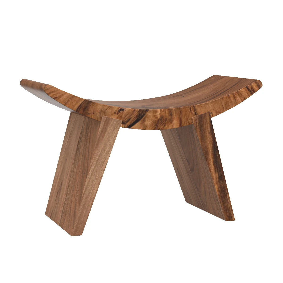 Salo Stool Munggur Wood 3D Model_01