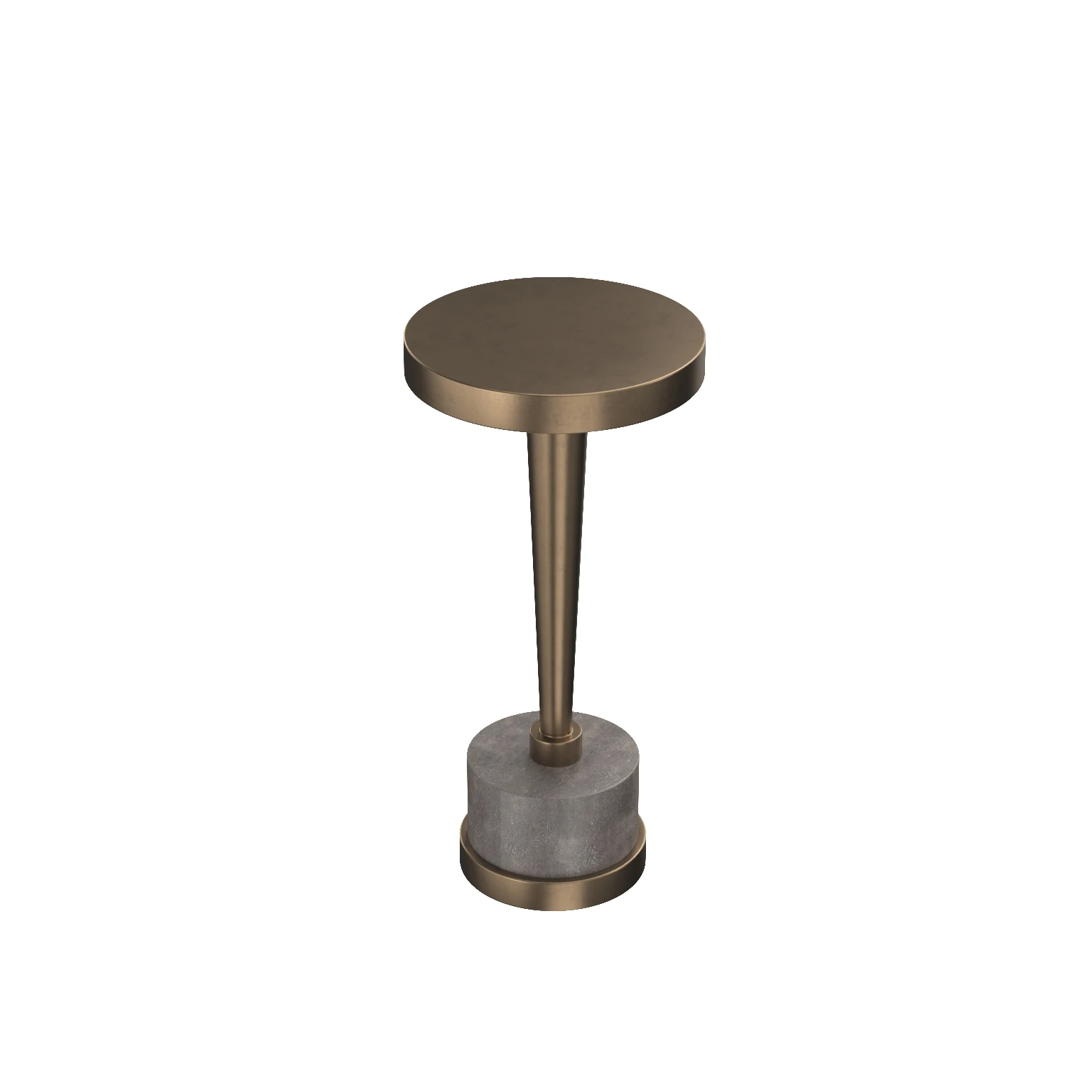 Uttermost Masika Bronze Accent Table 3D Model_06